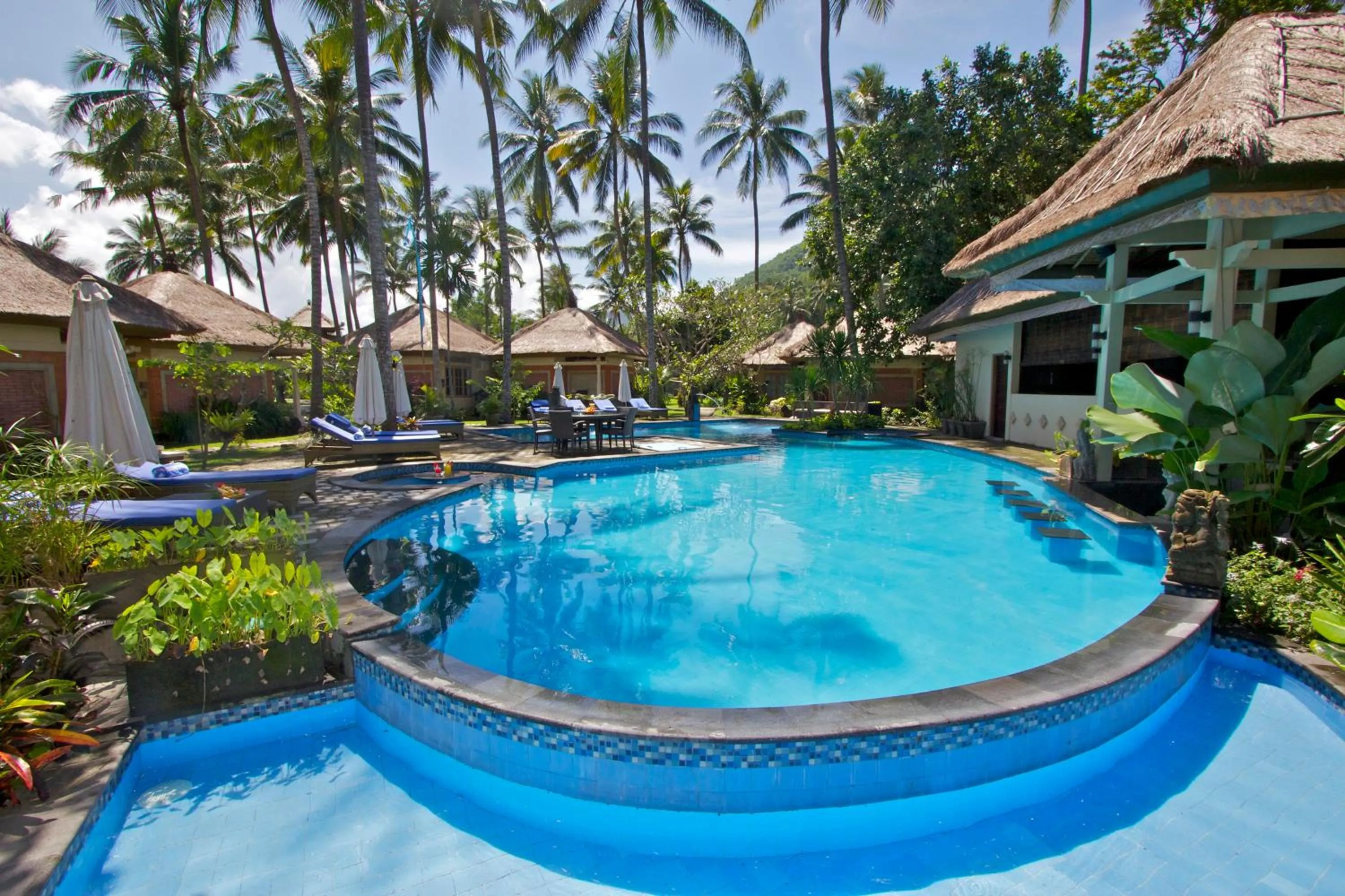 Swimming pool in Bayside Bungalows