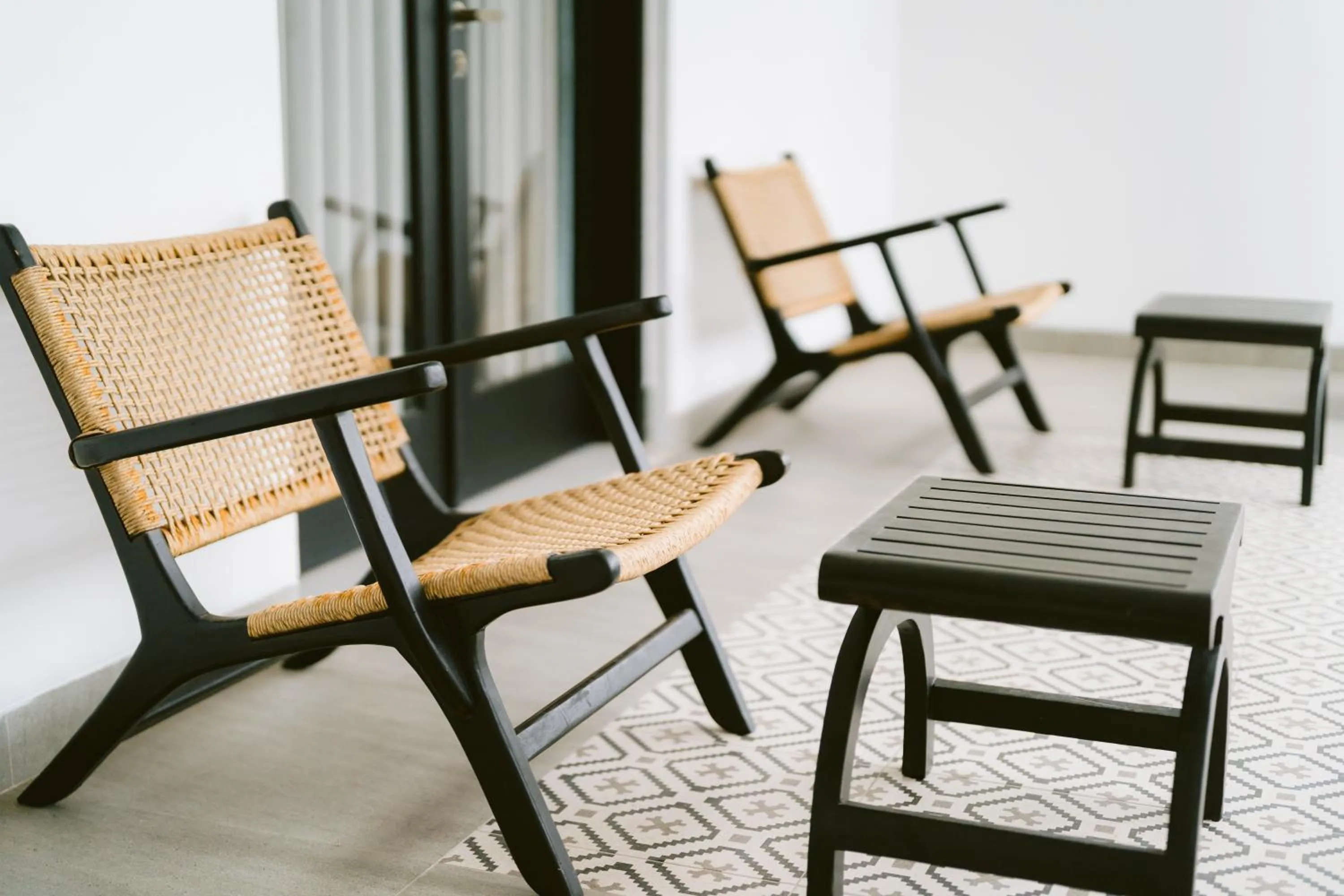 Patio in Legong Keraton Beach Hotel