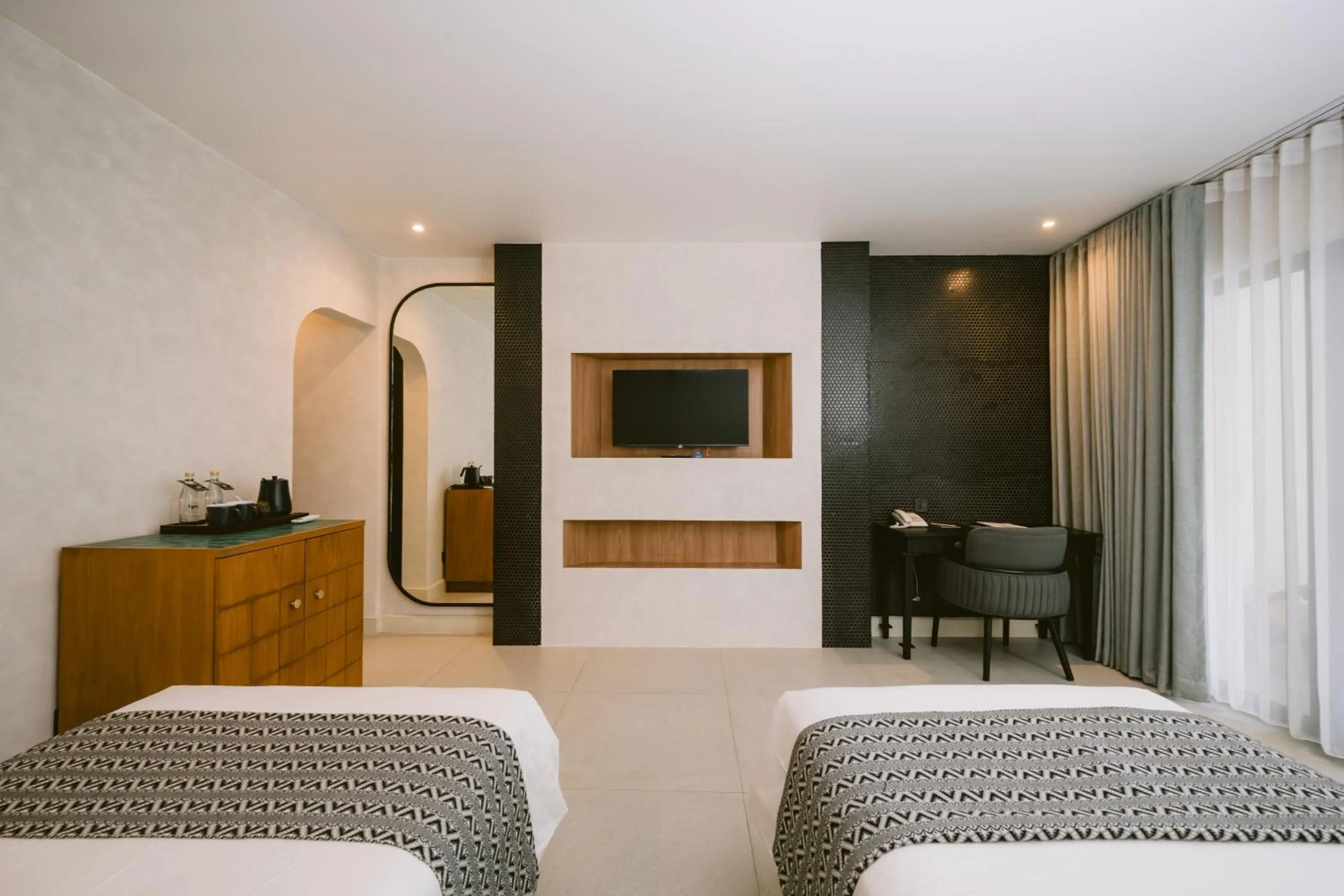 Bedroom, Bed in Legong Keraton Beach Hotel