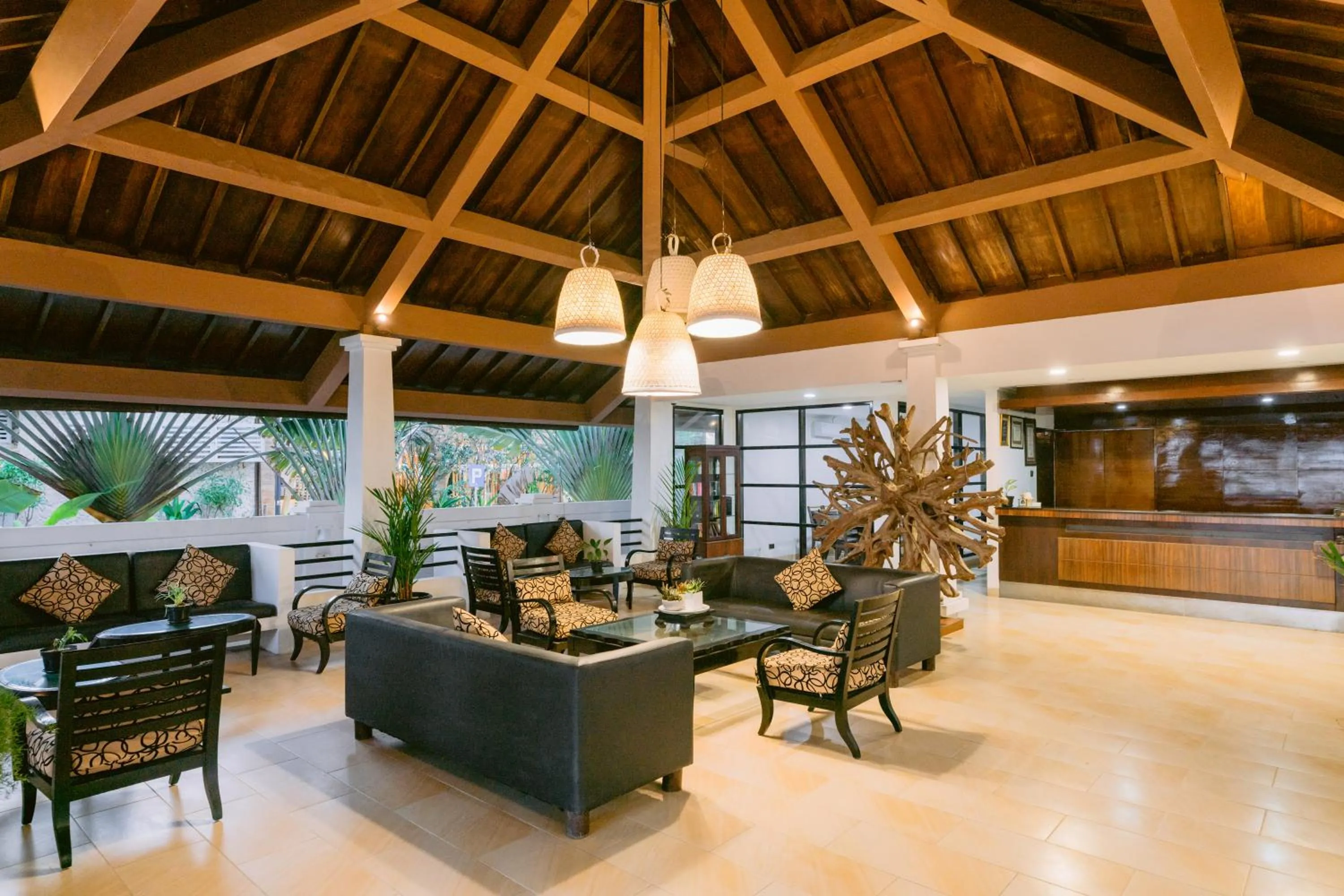 Property building in Legong Keraton Beach Hotel