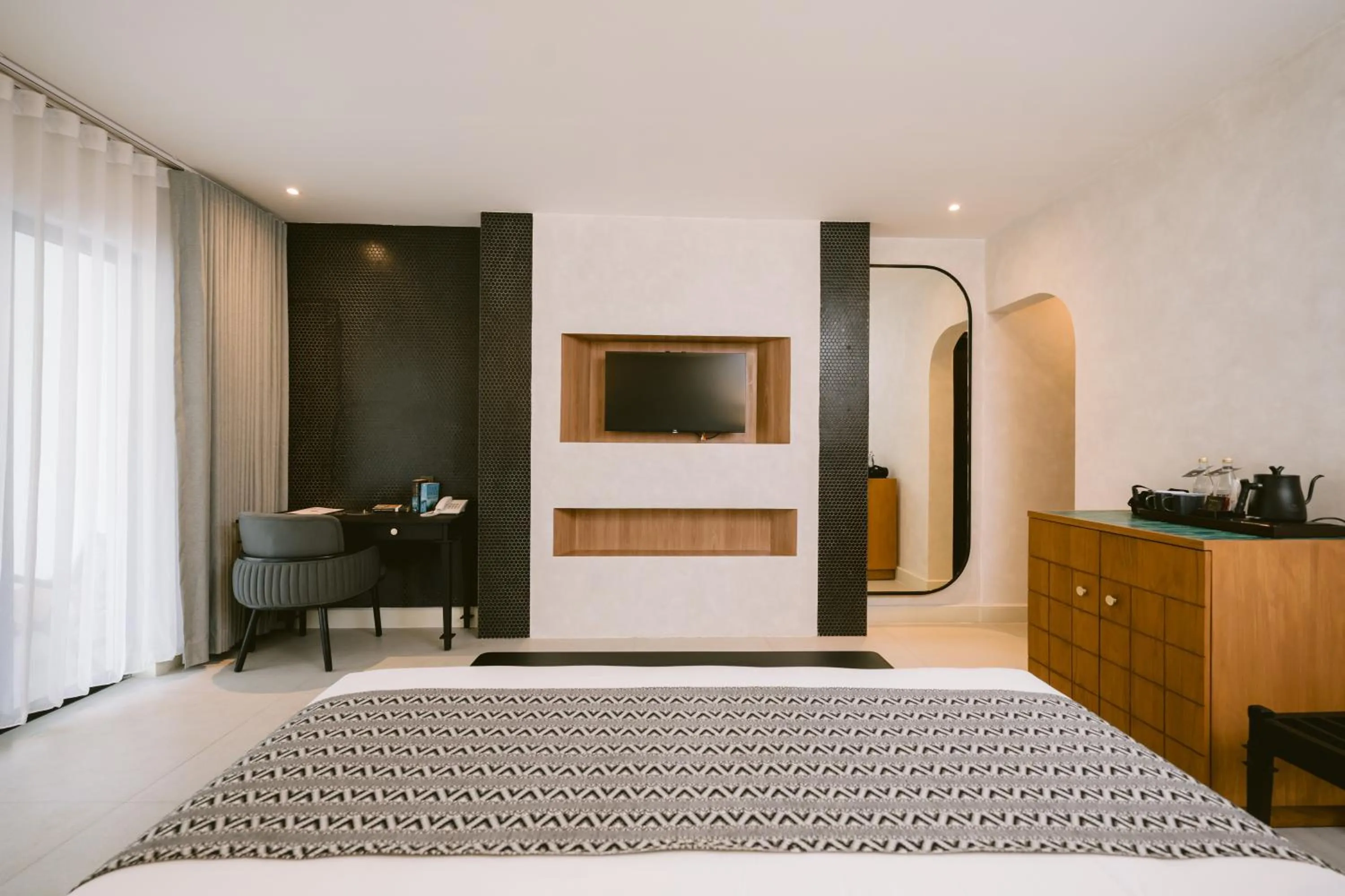 Bedroom, Bed in Legong Keraton Beach Hotel