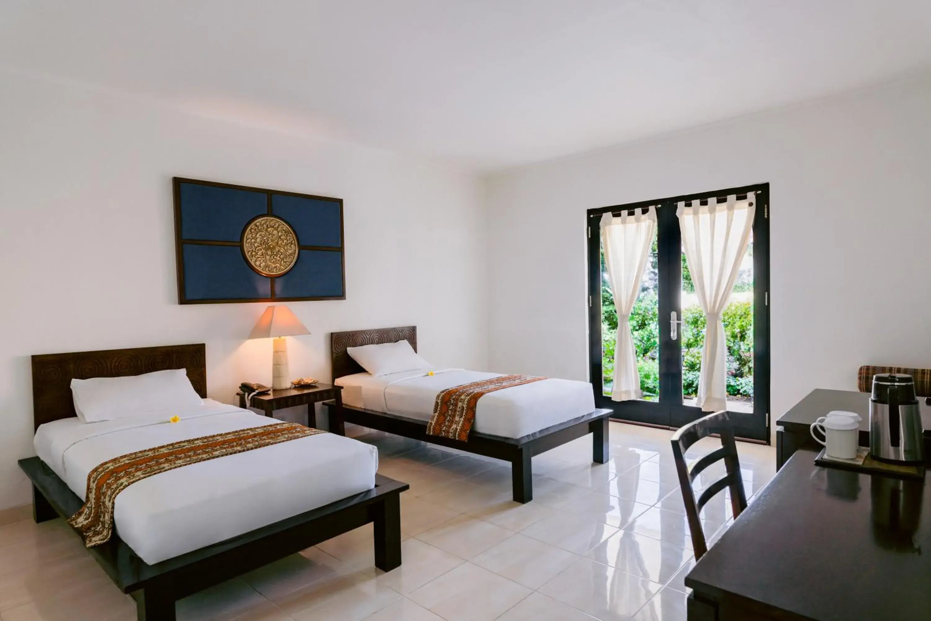 Deluxe Twin Room in Legong Keraton Beach Hotel Deluxe Twin Room in Legong Keraton Beach Hotel