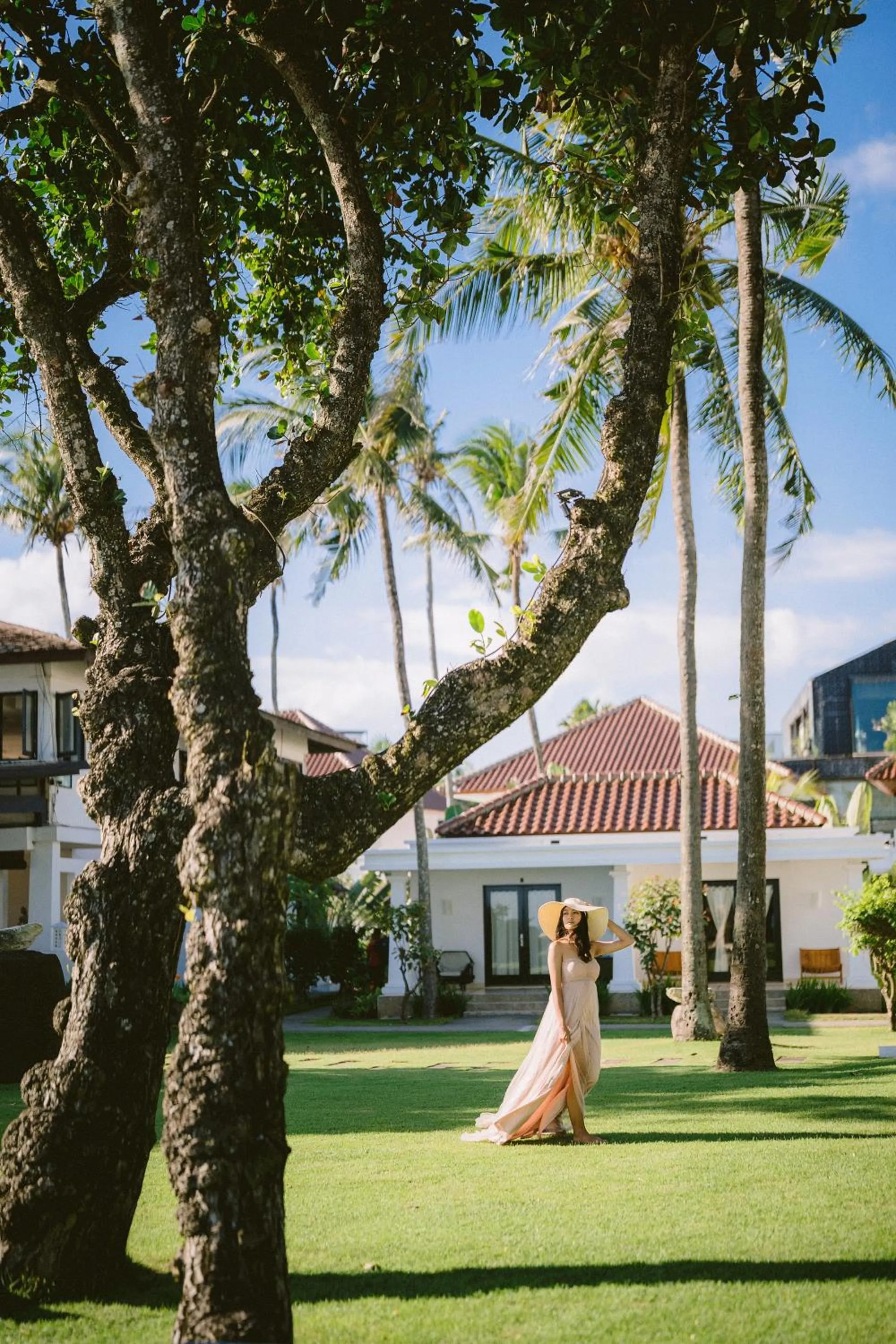 Garden view in Legong Keraton Beach Hotel