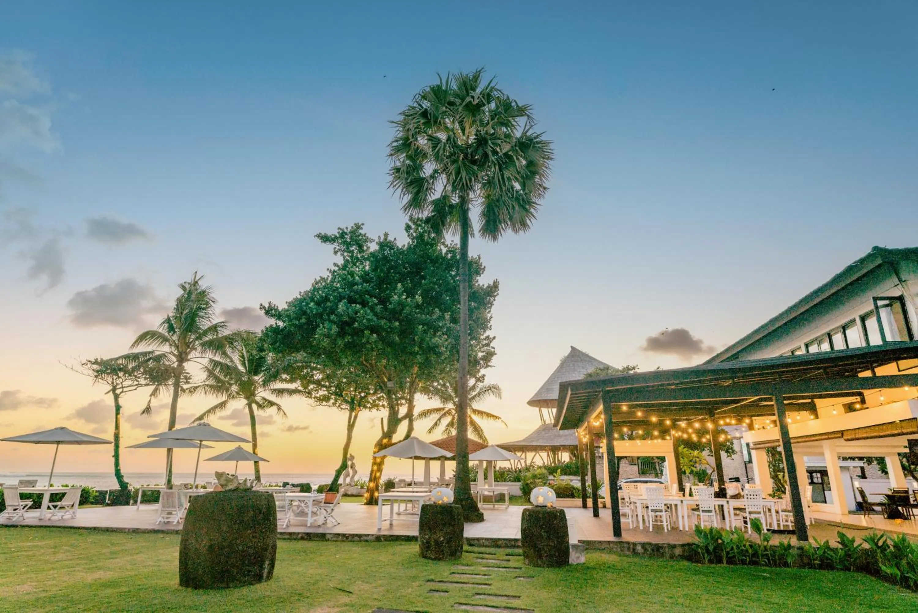 Natural landscape in Legong Keraton Beach Hotel