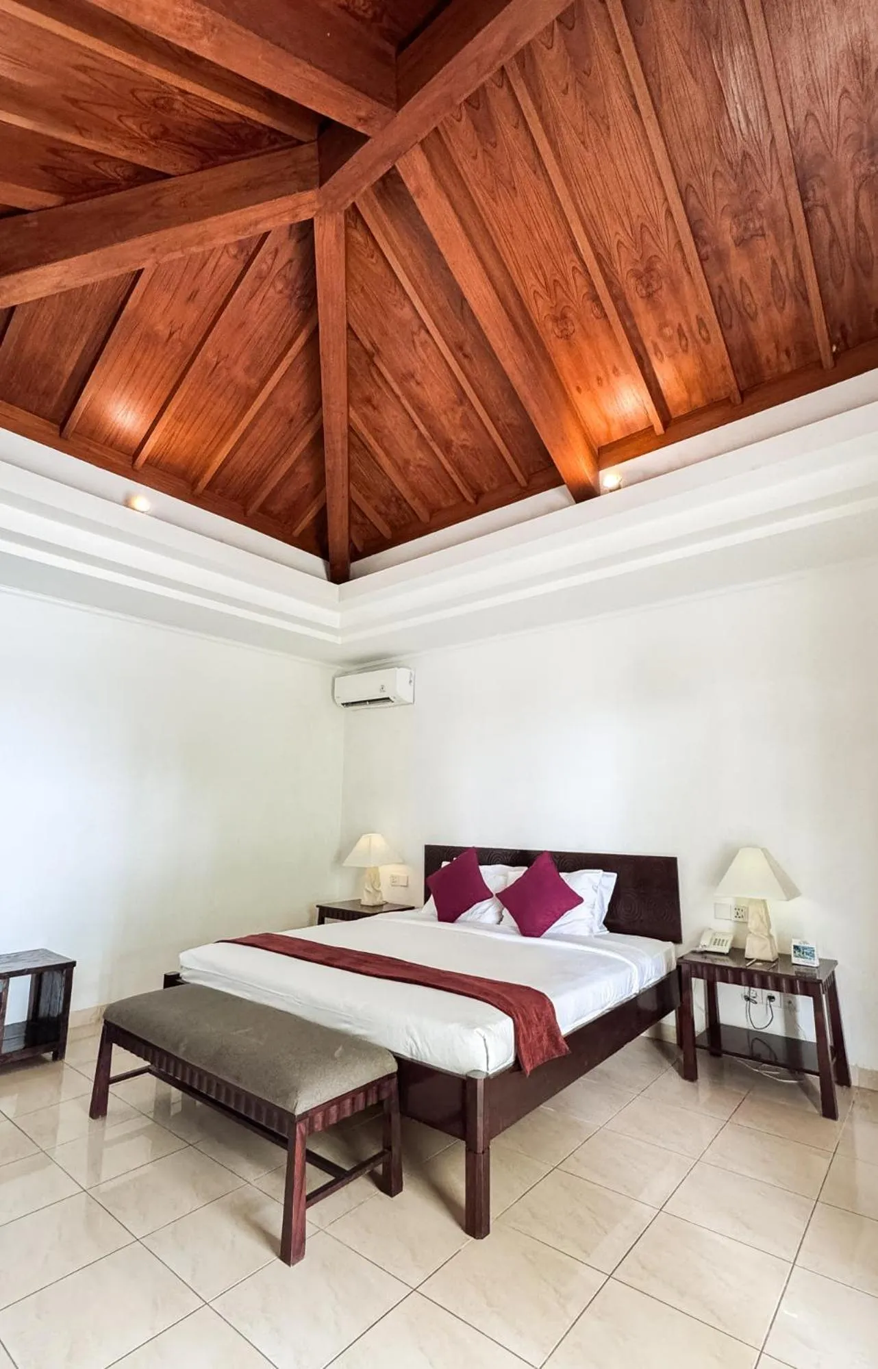 Bed in Legong Keraton Beach Hotel