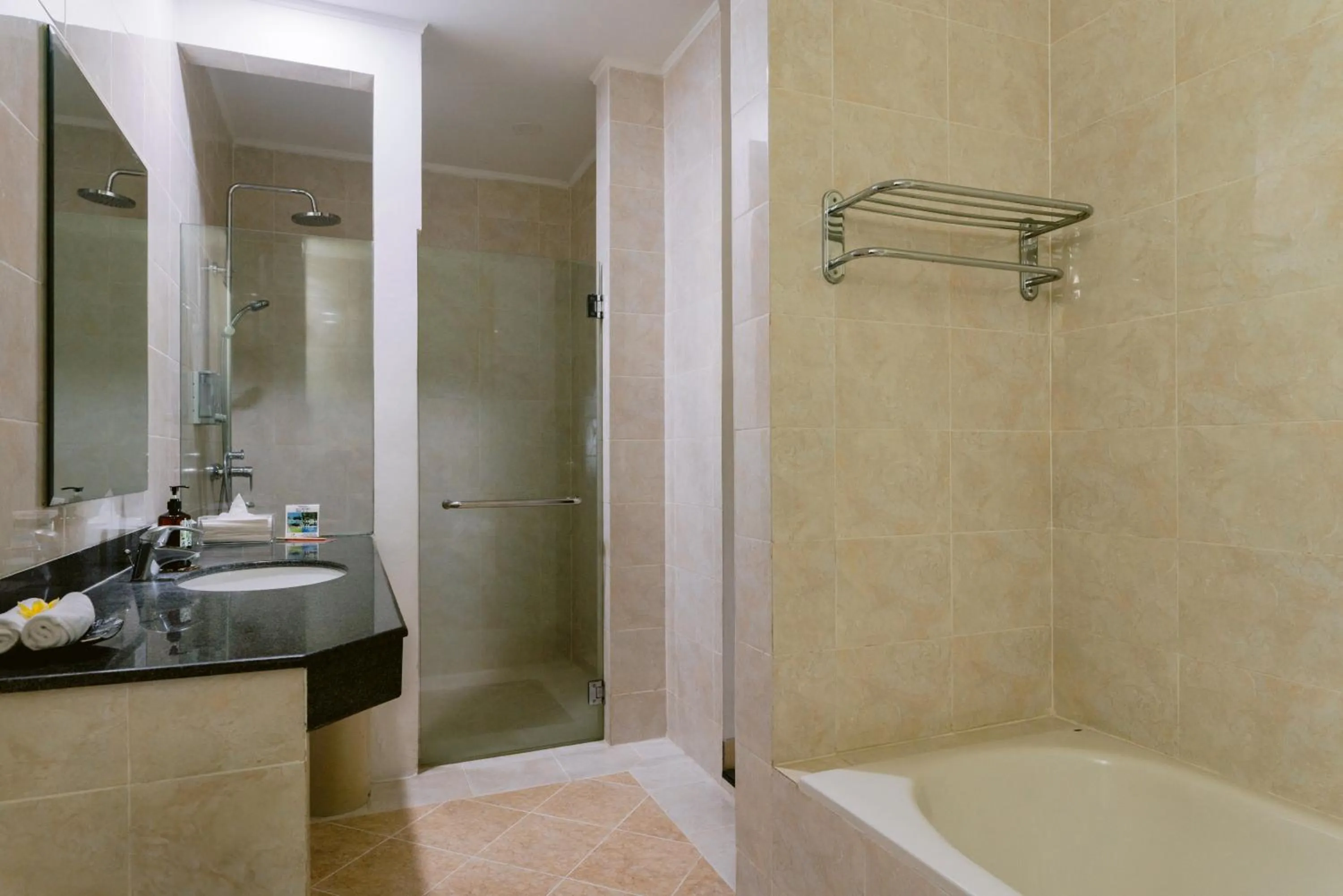 Bathroom in Legong Keraton Beach Hotel