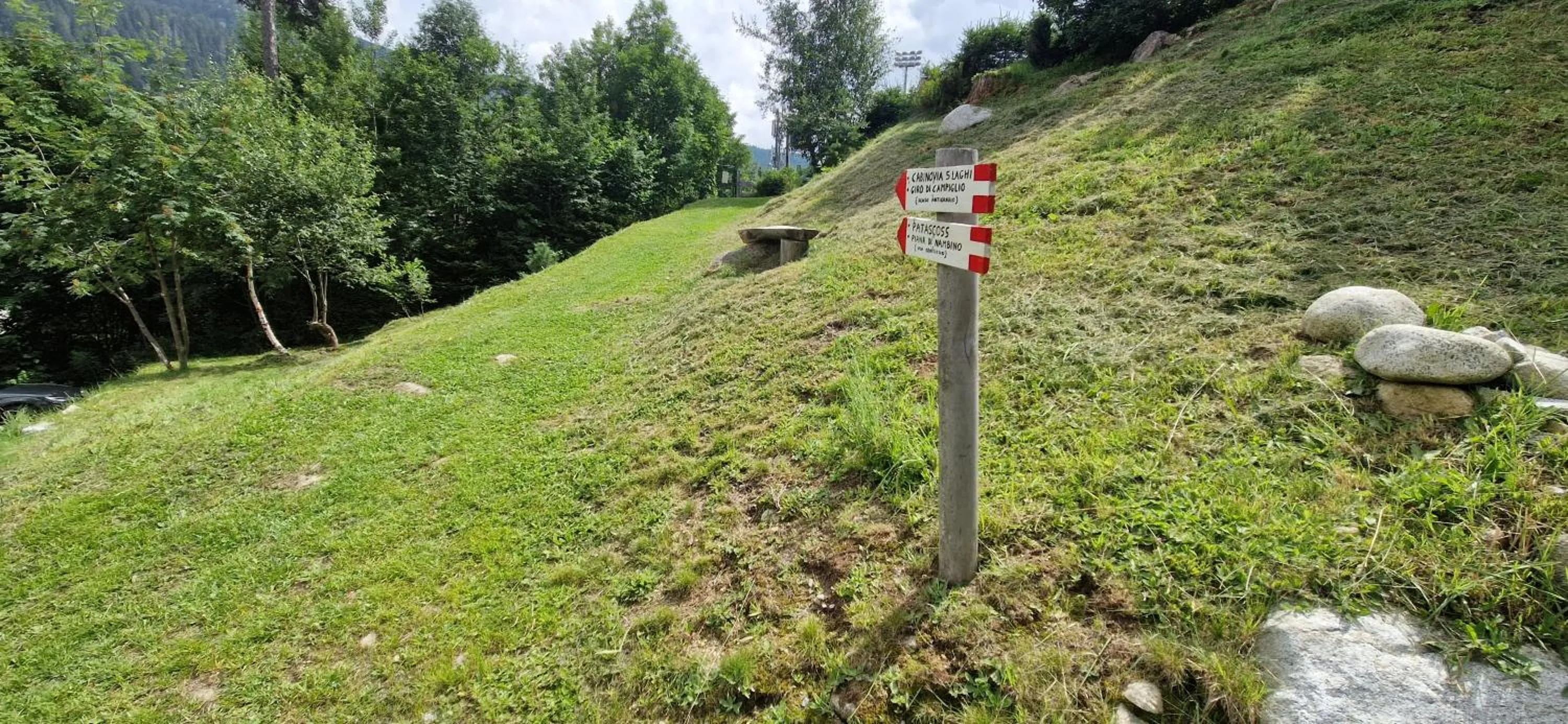 Garden in Hotel Montana