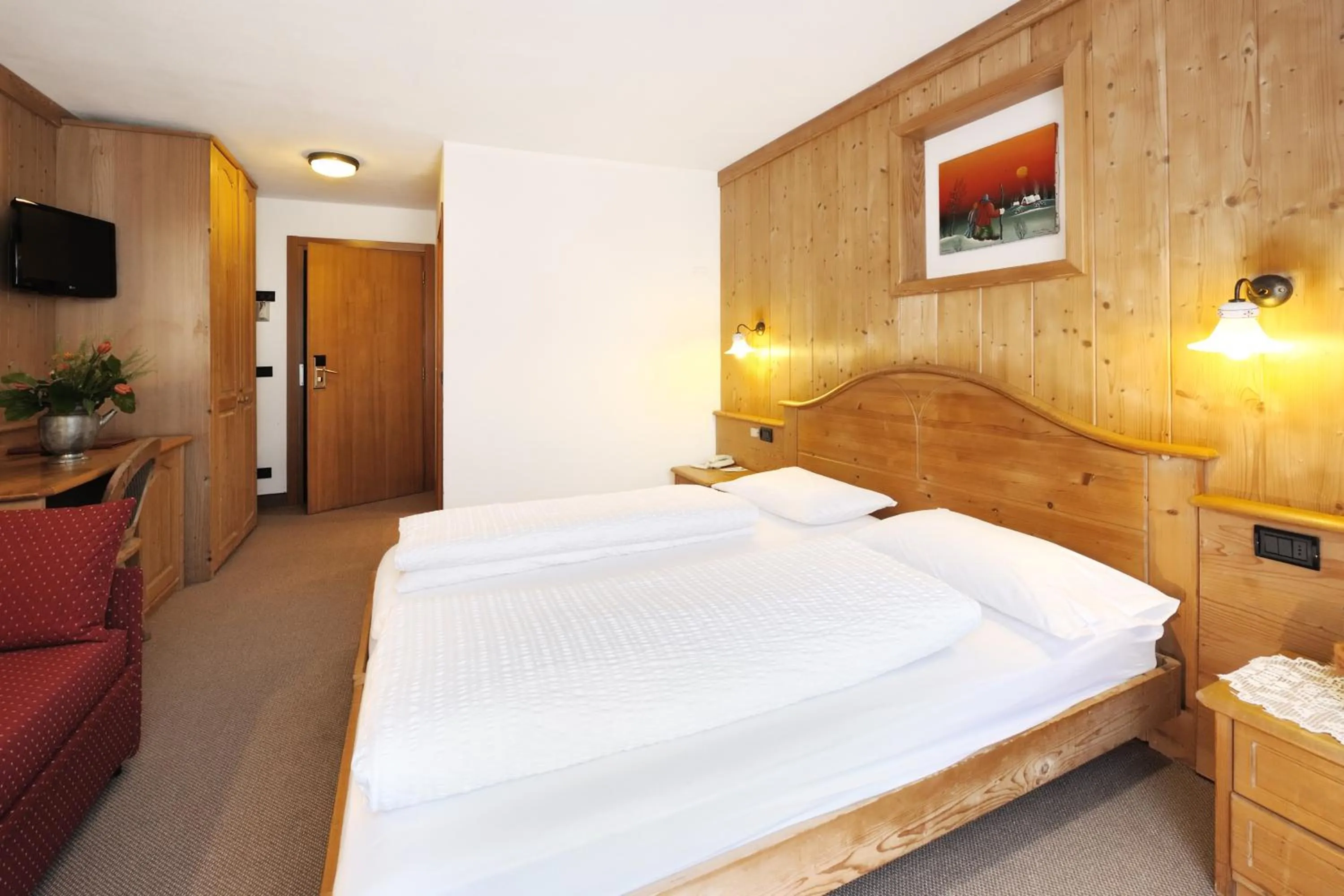 Bedroom, Bed in Hotel Montana