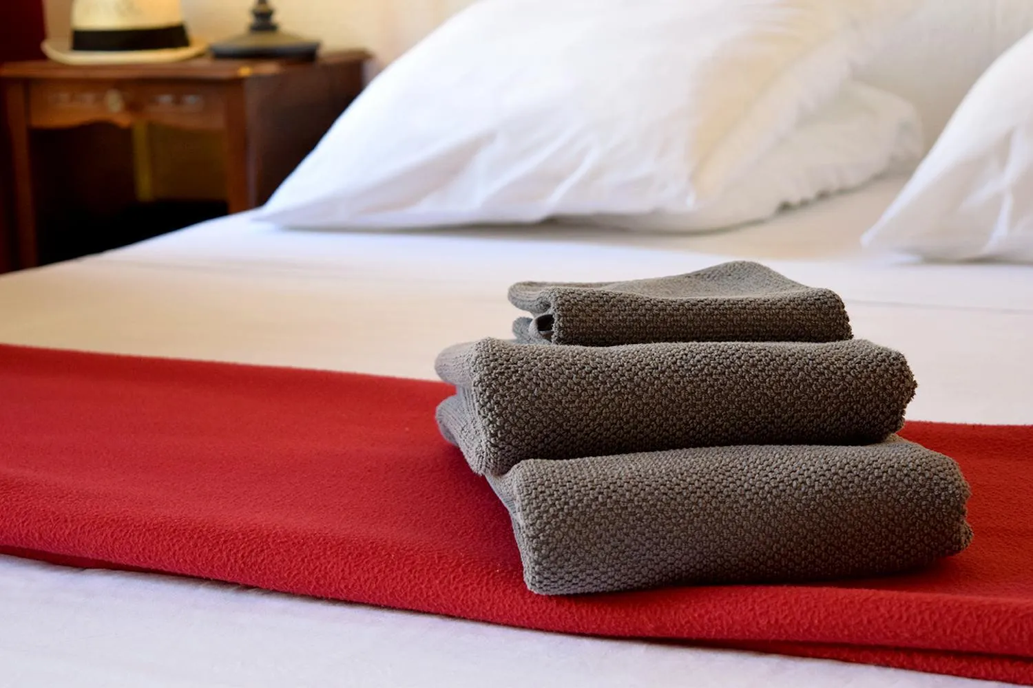 Bed in Nouvel Hotel