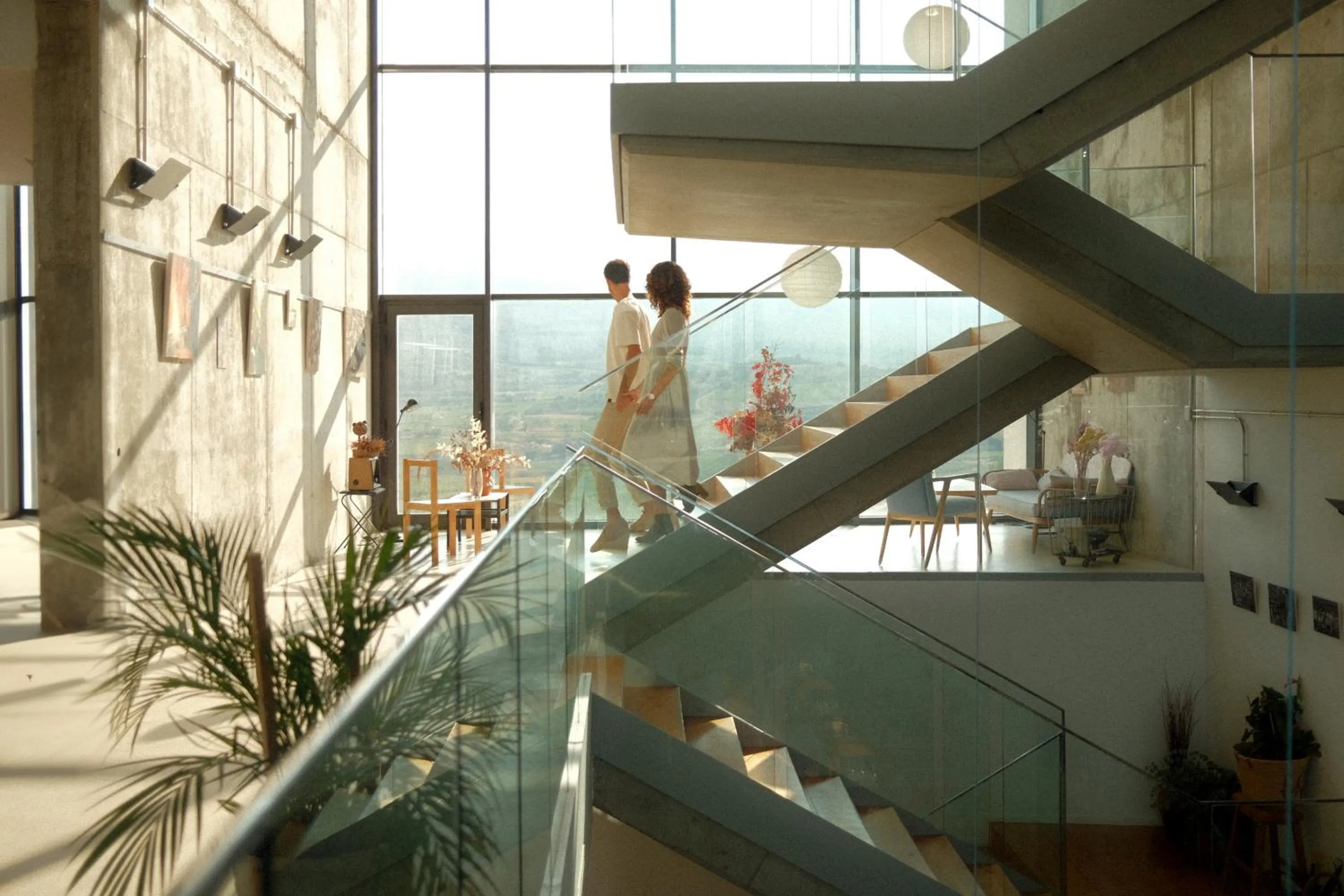 Garden view in Hotel-Bodega Finca de Los Arandinos