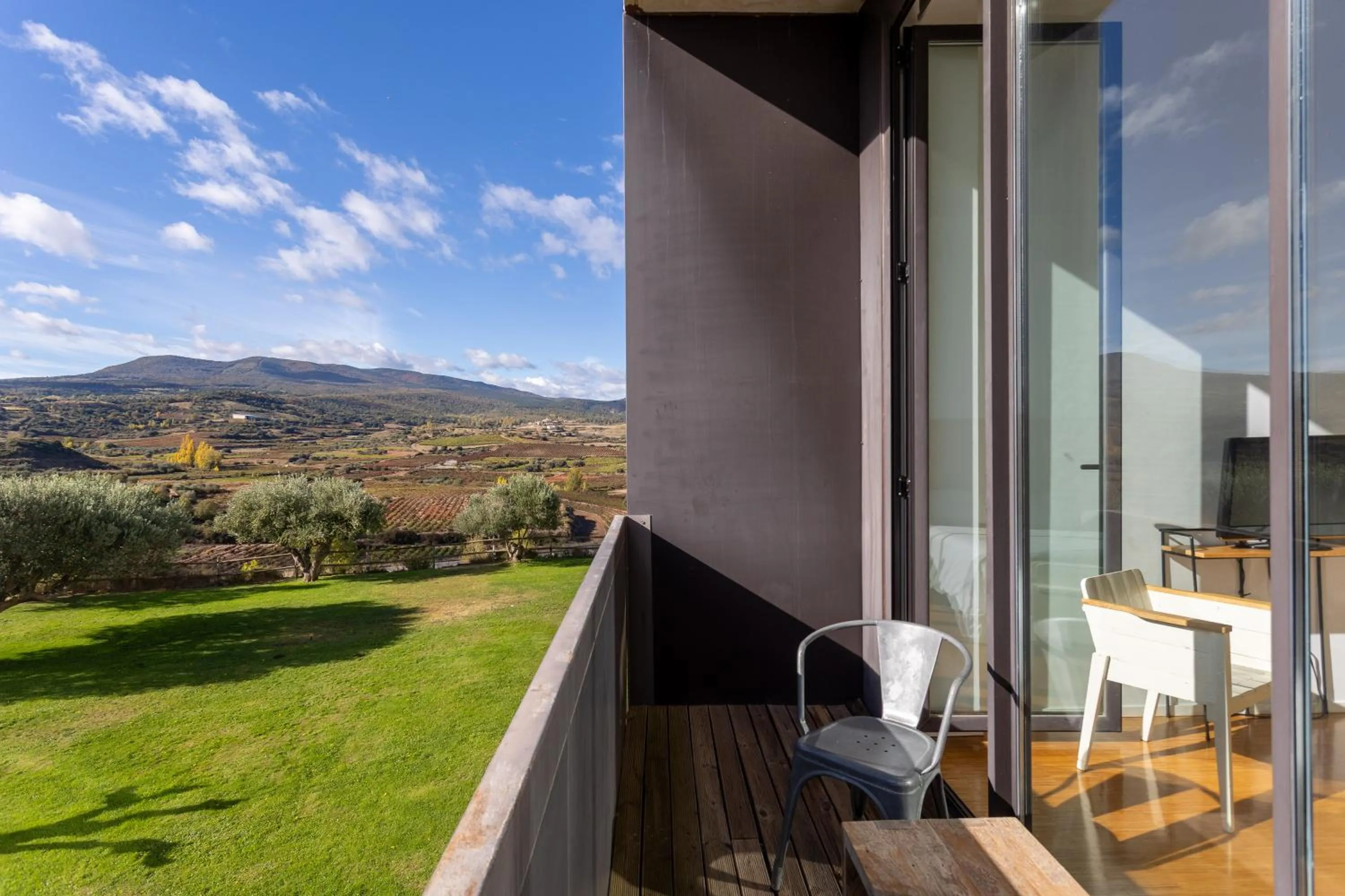 Balcony/Terrace in Hotel-Bodega Finca de Los Arandinos