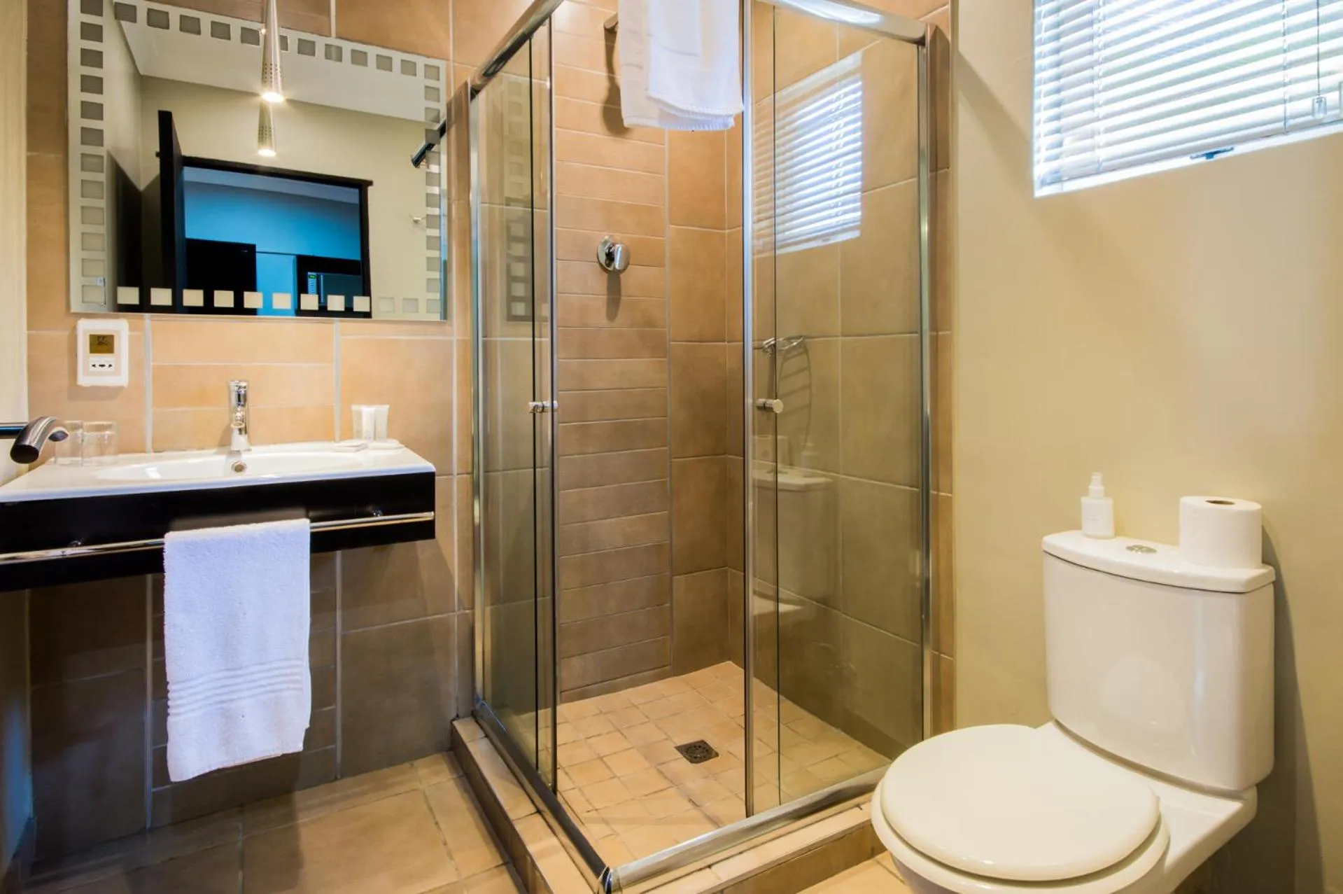 Shower in Glendower View Guest House