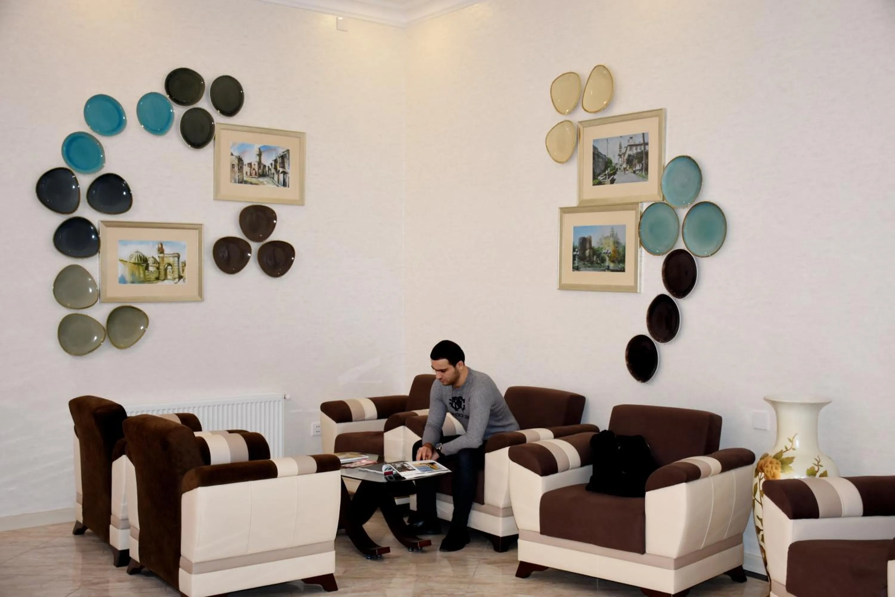 Lobby or reception in Consul Hotel