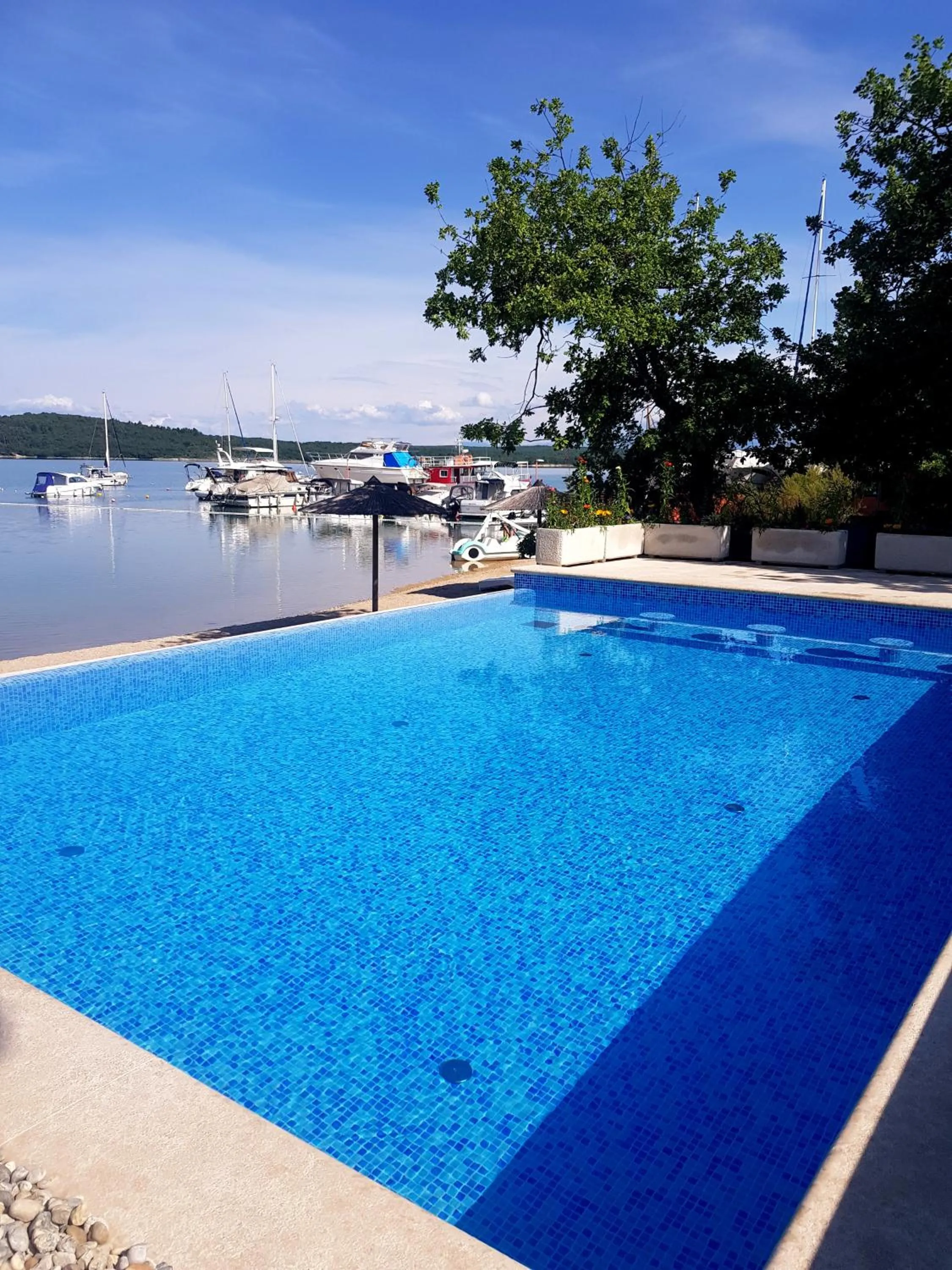 Swimming pool in Krk Mobile Homes