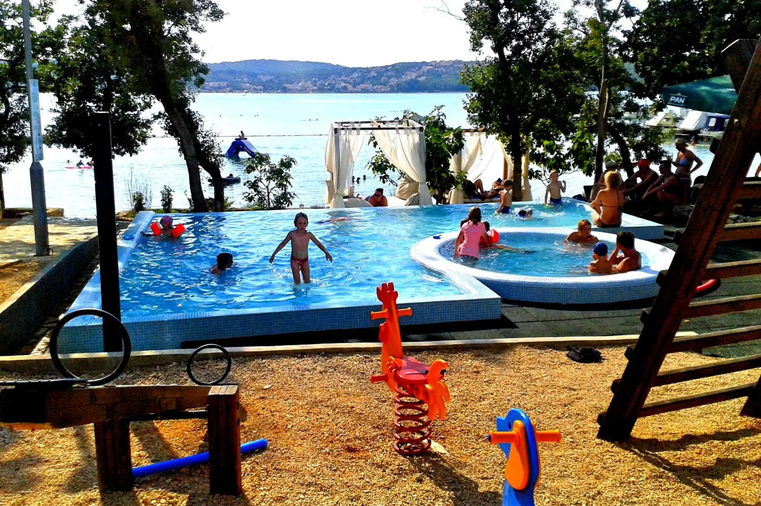 Children play ground in Krk Mobile Homes