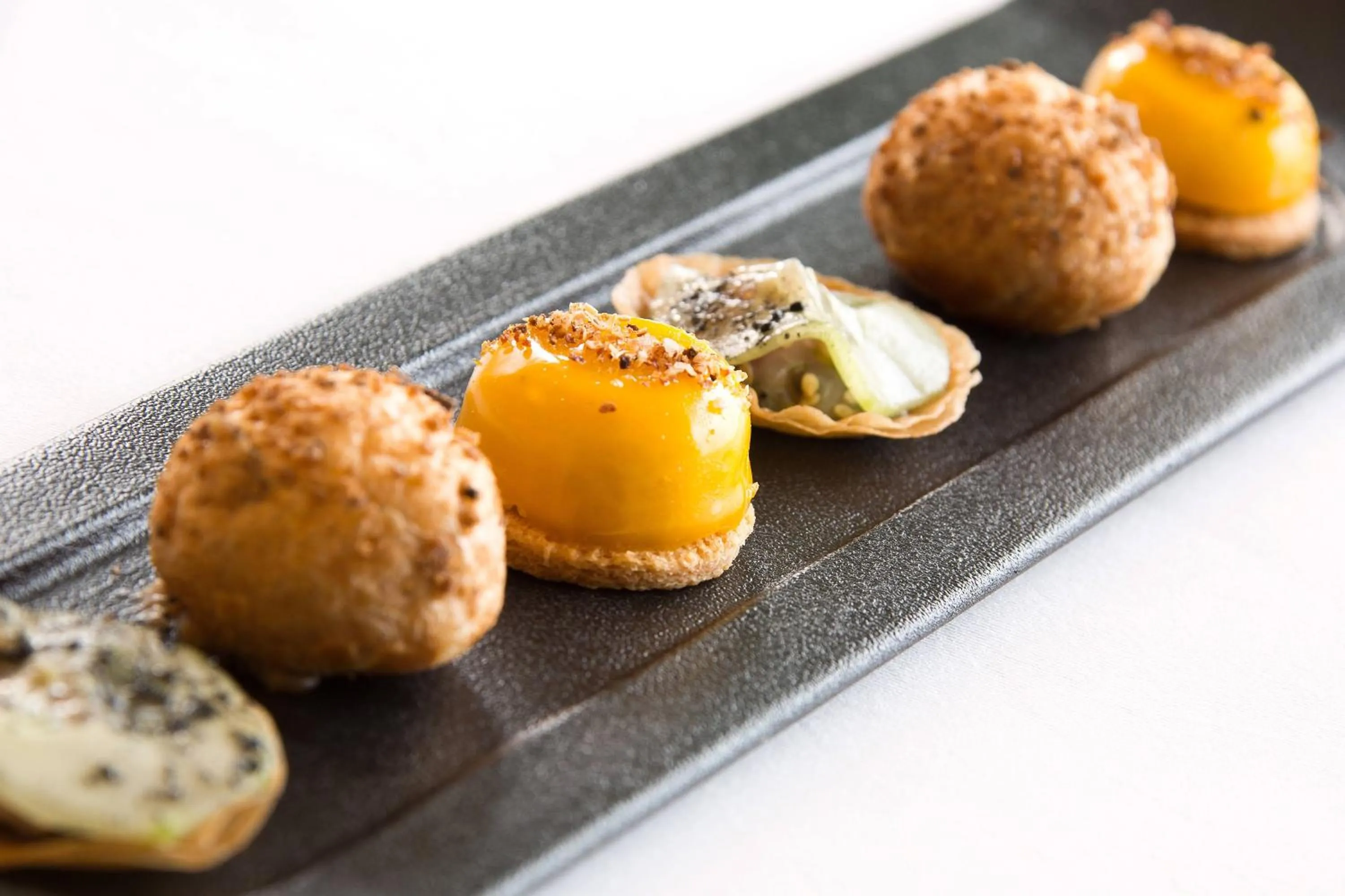 Food close-up in Chateau Le Prieuré Saumur - La Maison Younan