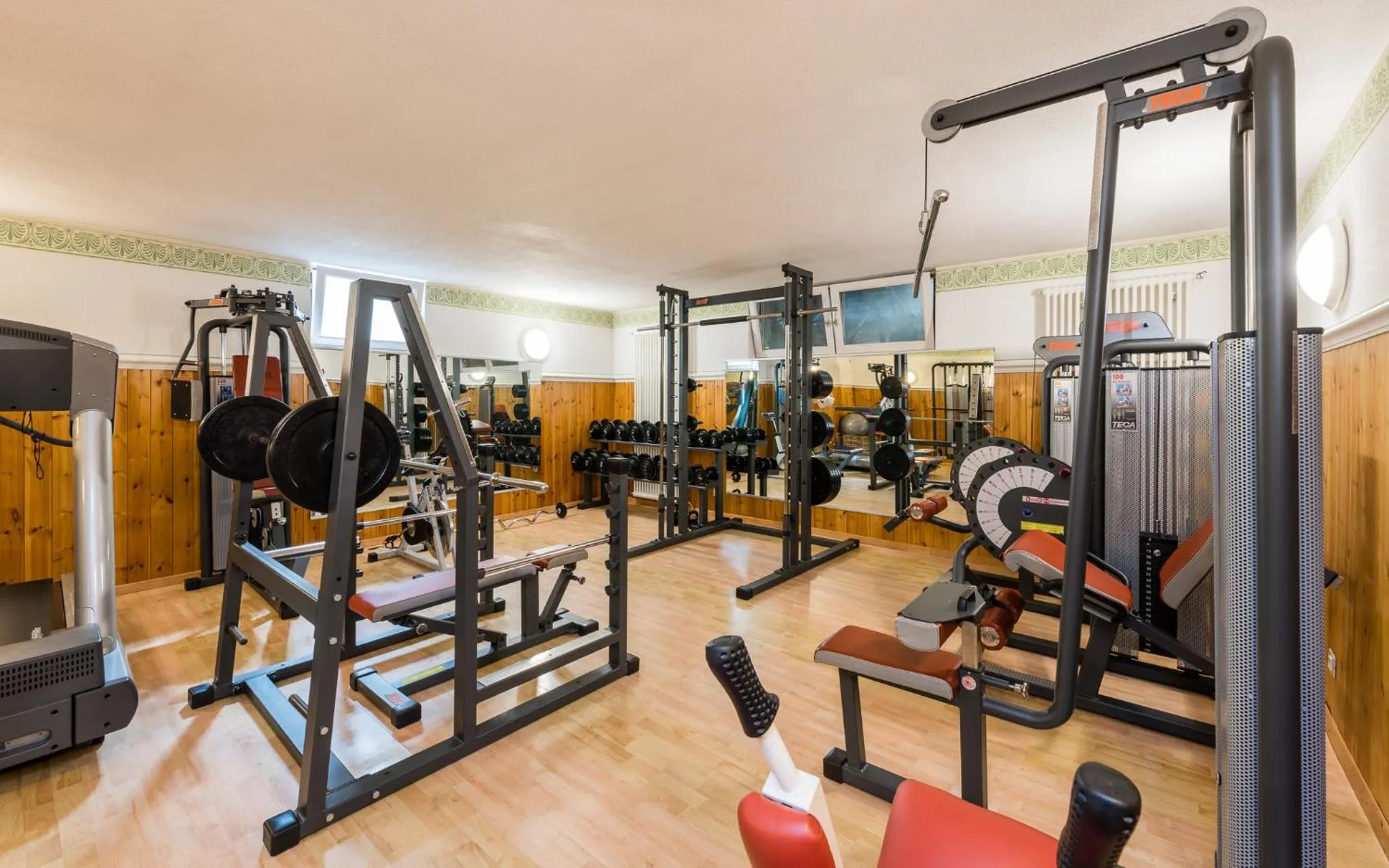Fitness centre/facilities in Sporthotel Exclusive