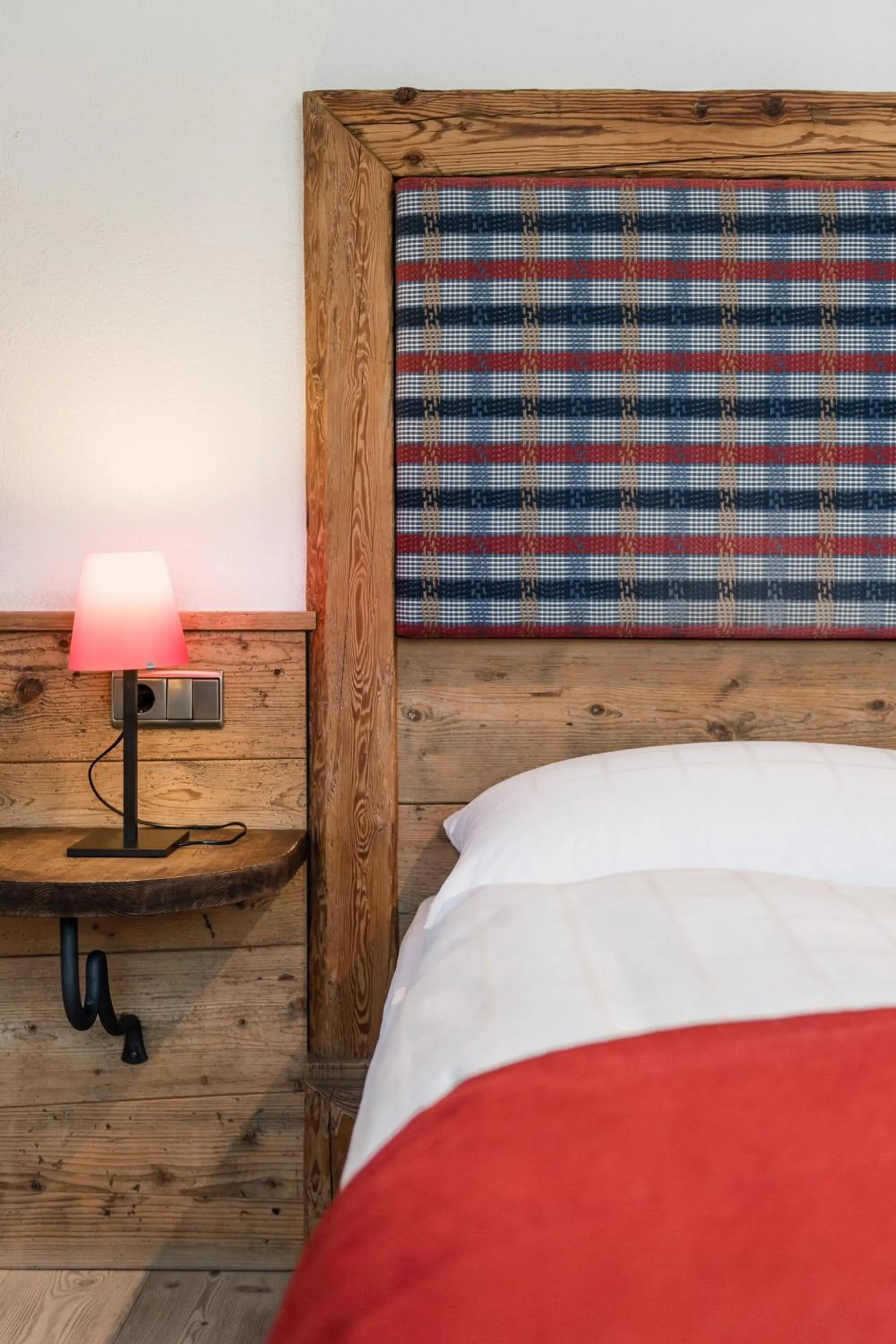 Decorative detail, Bed in Sporthotel Exclusive