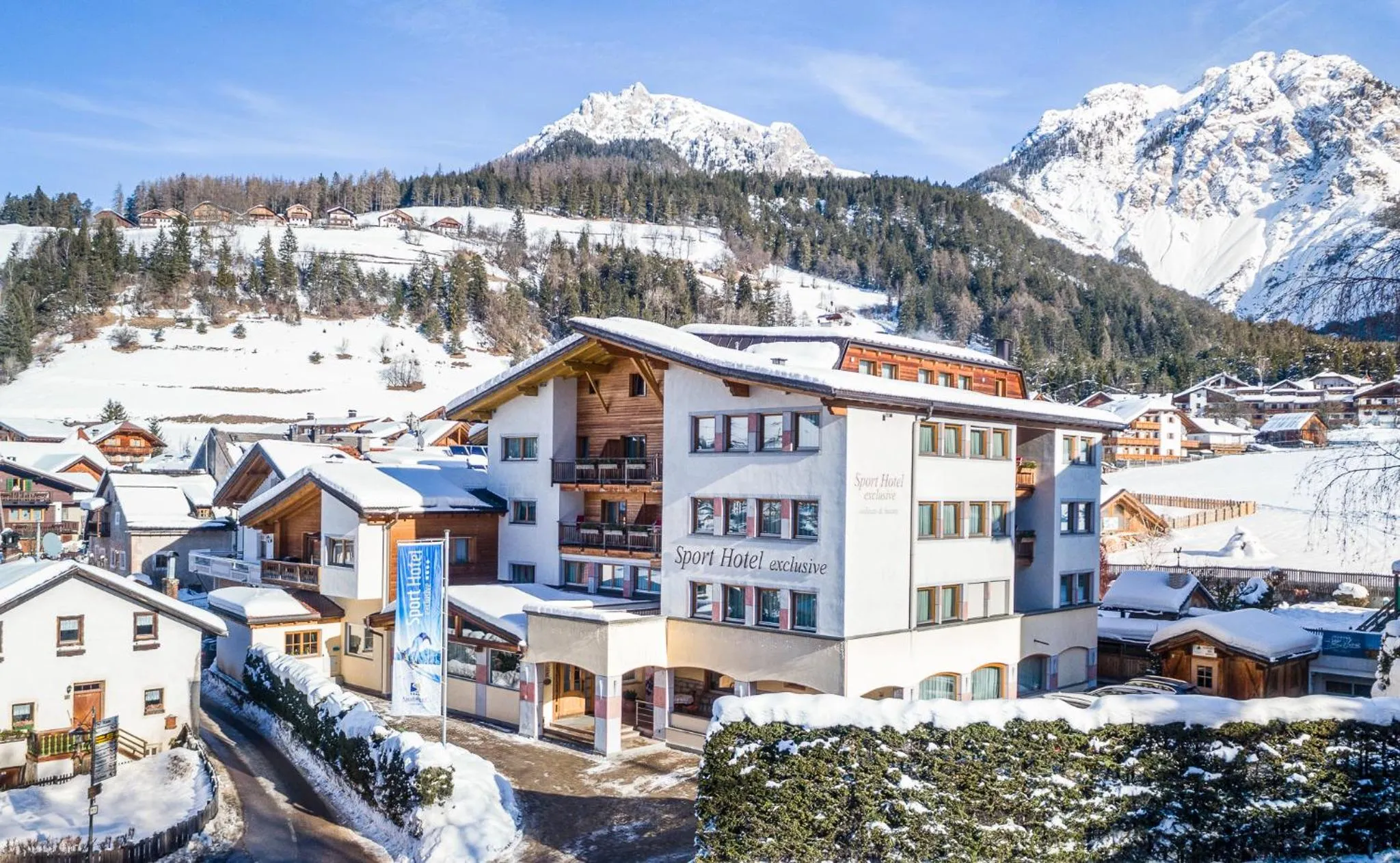 Facade/entrance in Sporthotel Exclusive