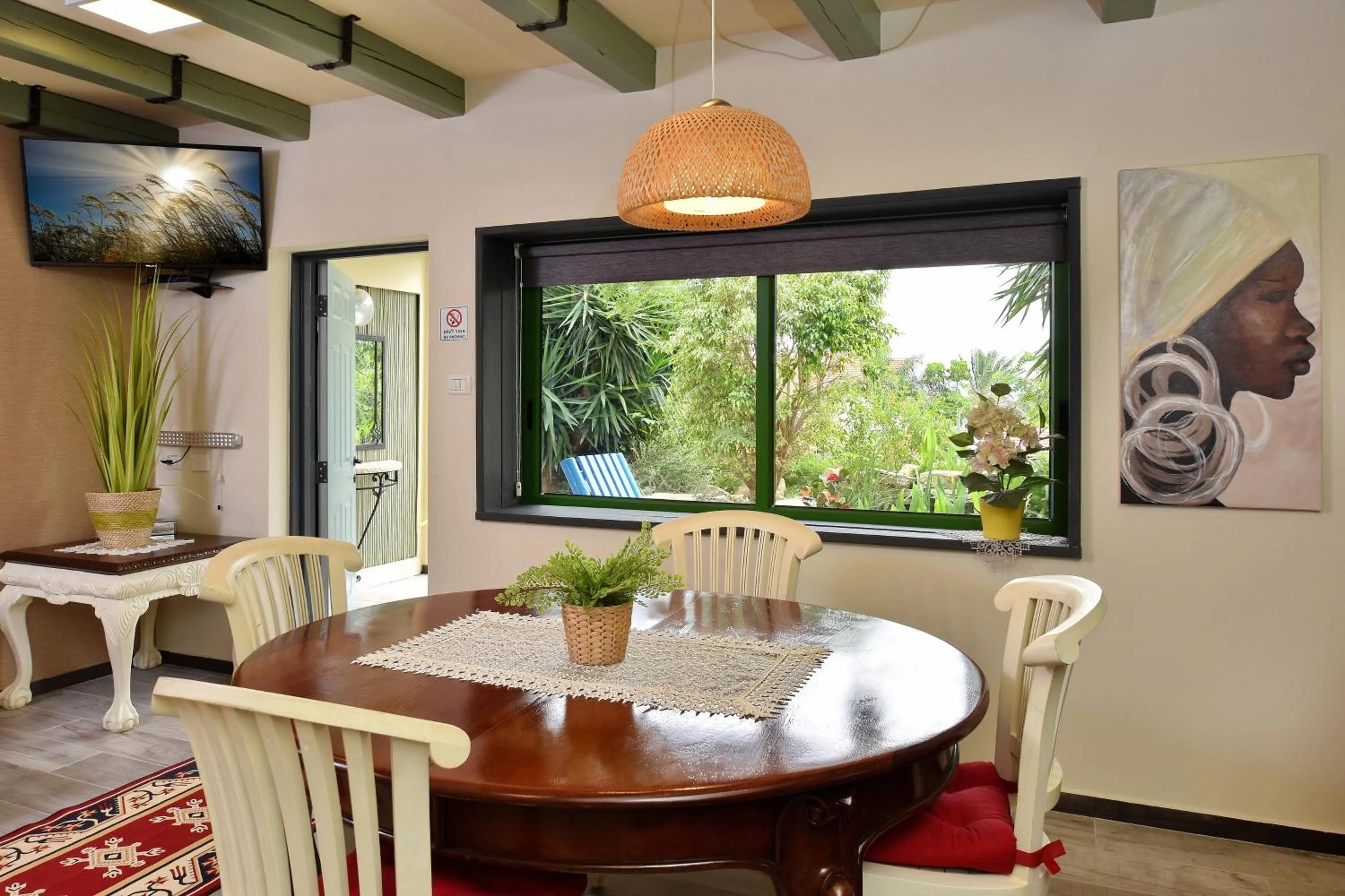 Garden view in Out of Africa Resort