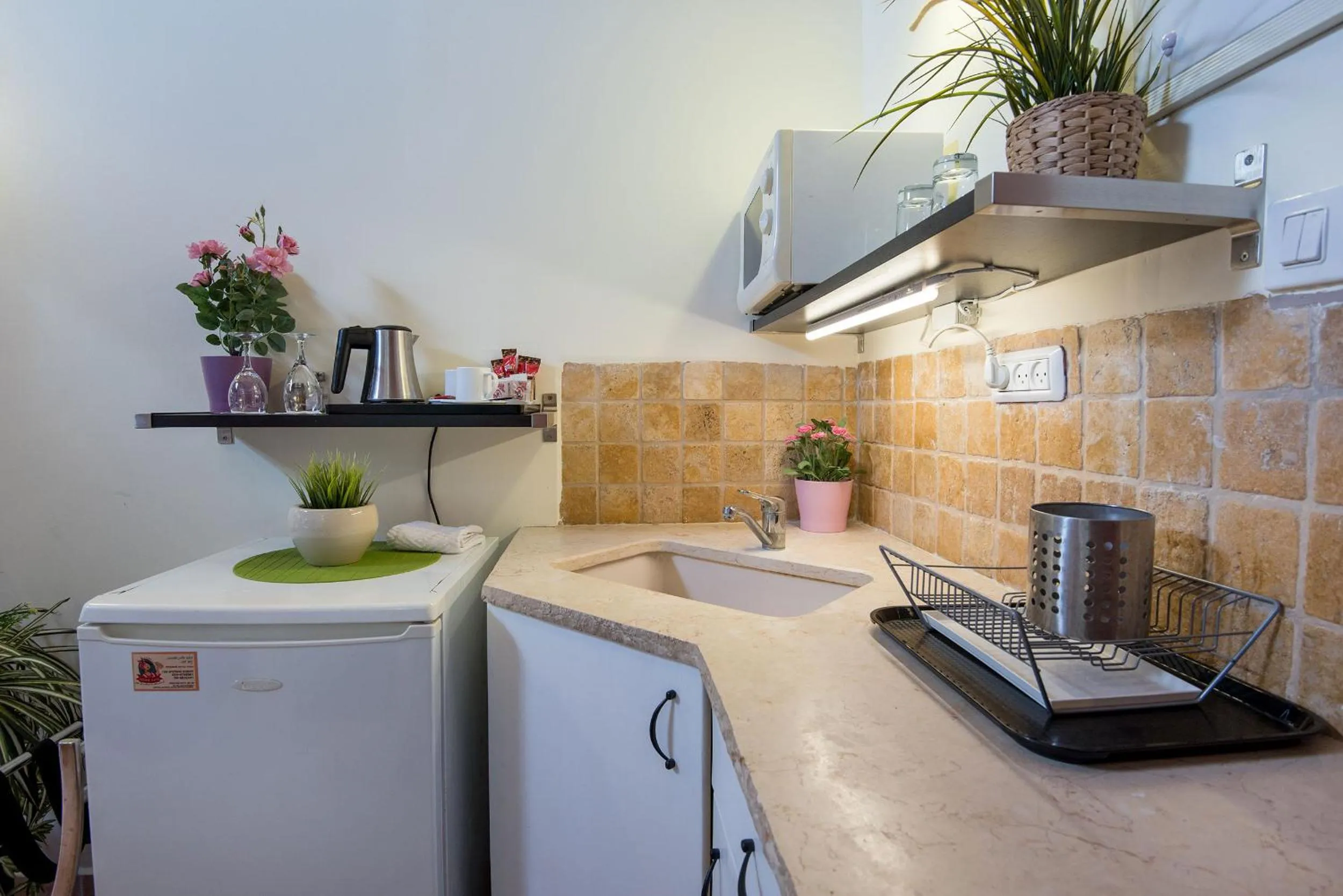 Kitchen or kitchenette in Out of Africa Resort