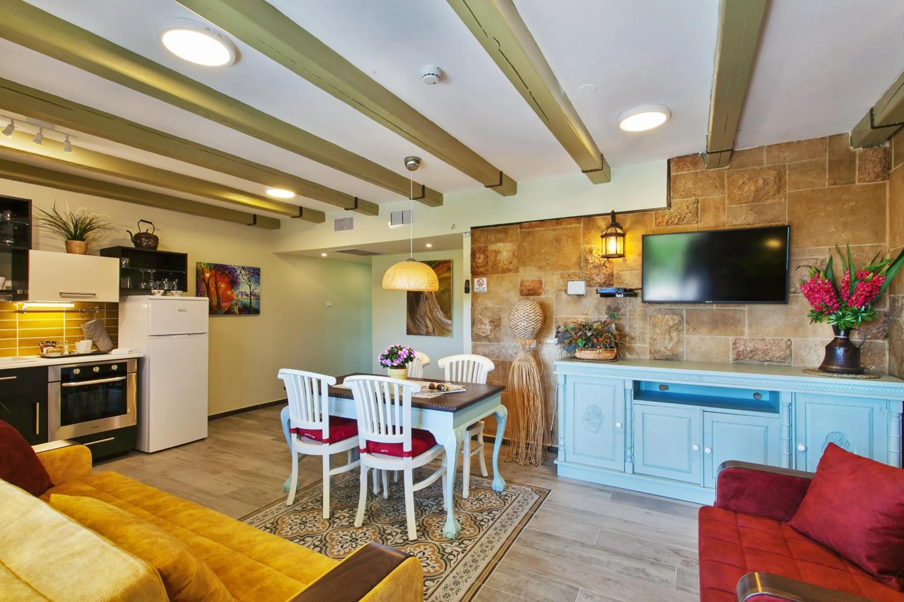 Living room in Out of Africa Resort