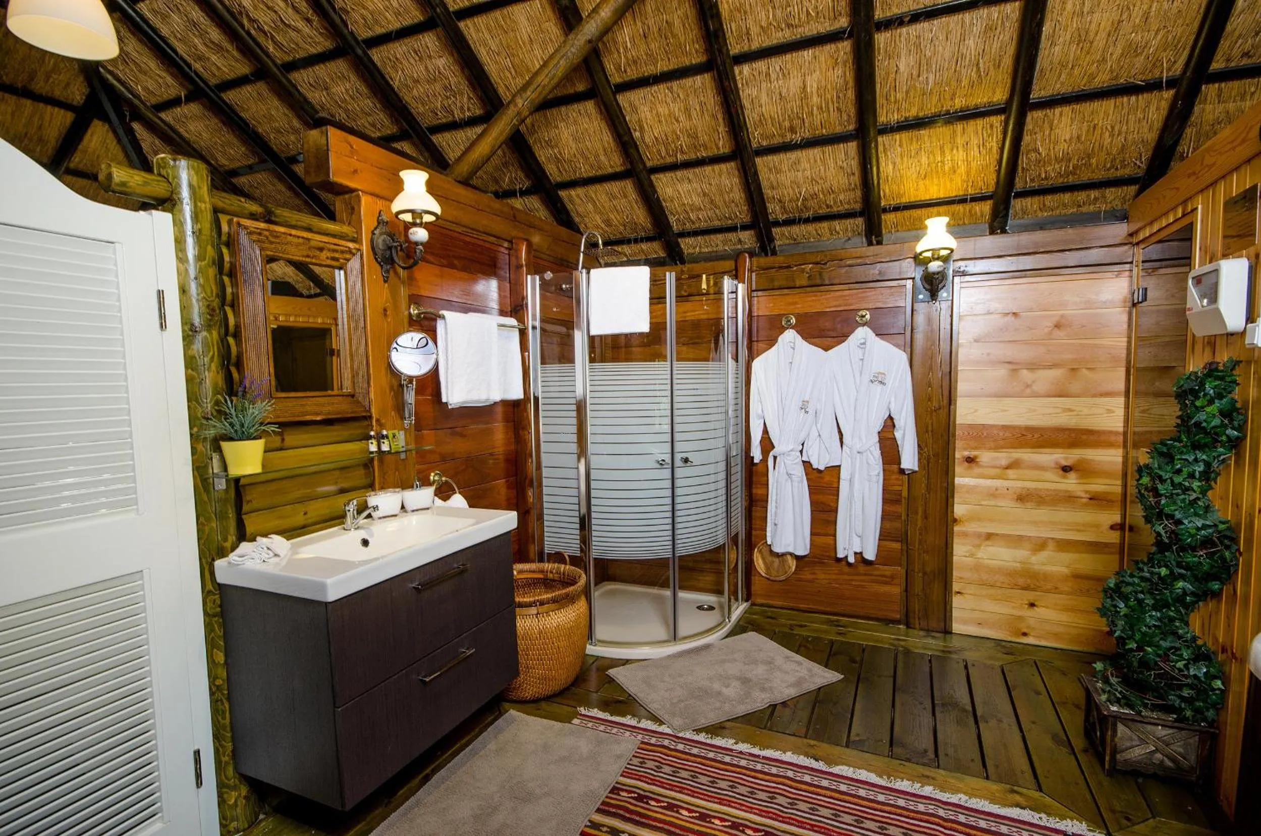 Bathroom in Out of Africa Resort