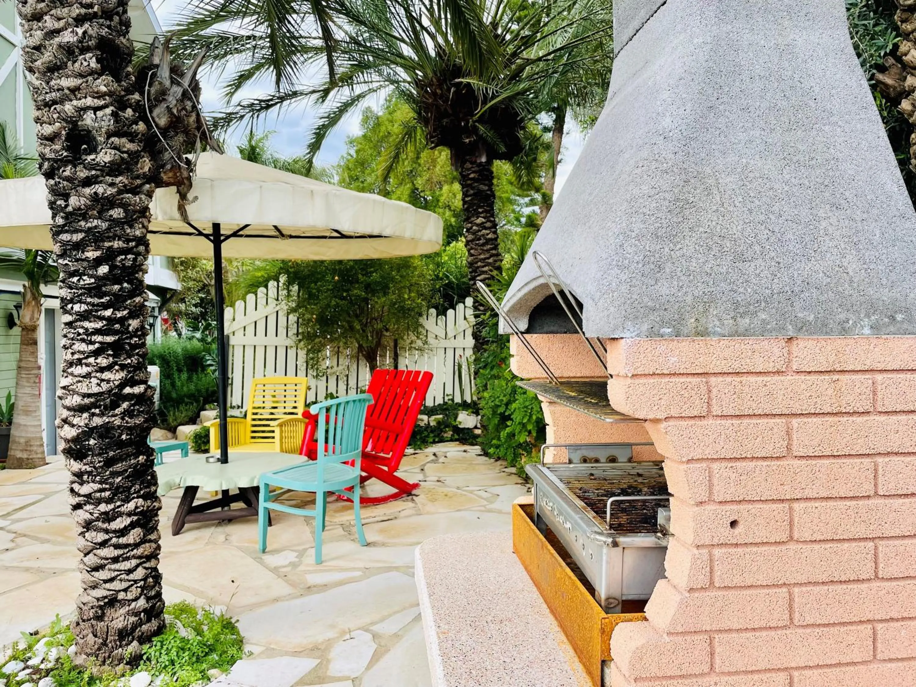 BBQ facilities in Out of Africa Resort