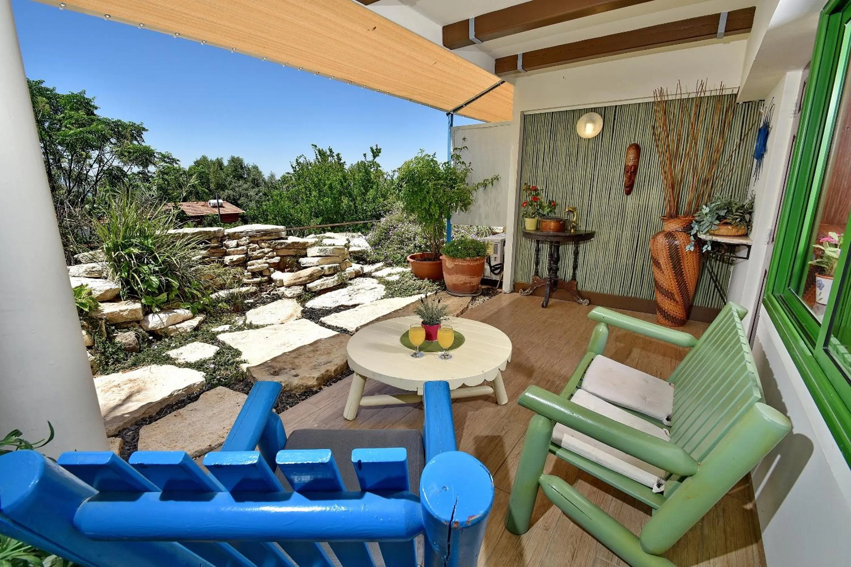 Balcony/Terrace in Out of Africa Resort