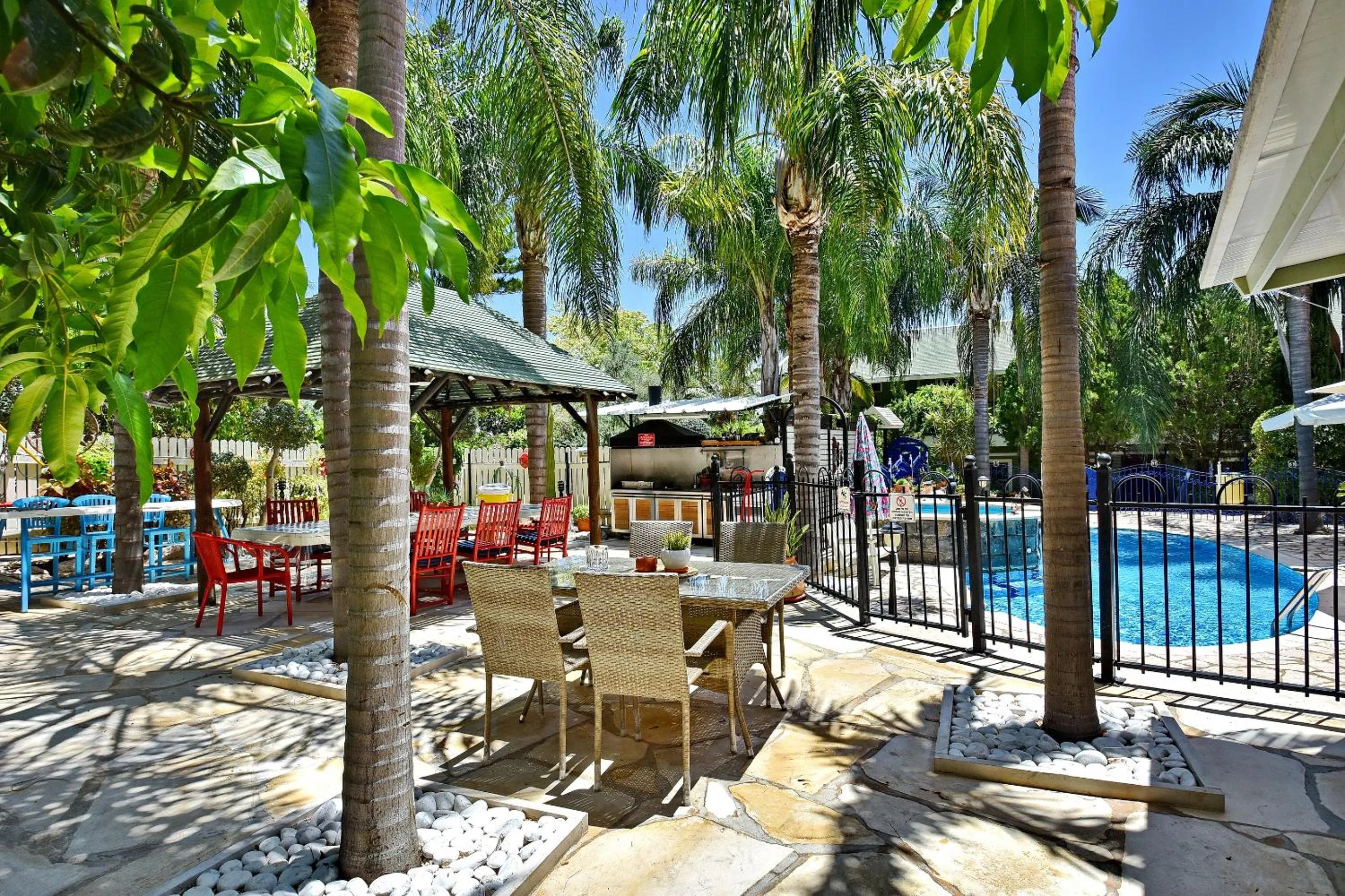 Swimming pool in Out of Africa Resort