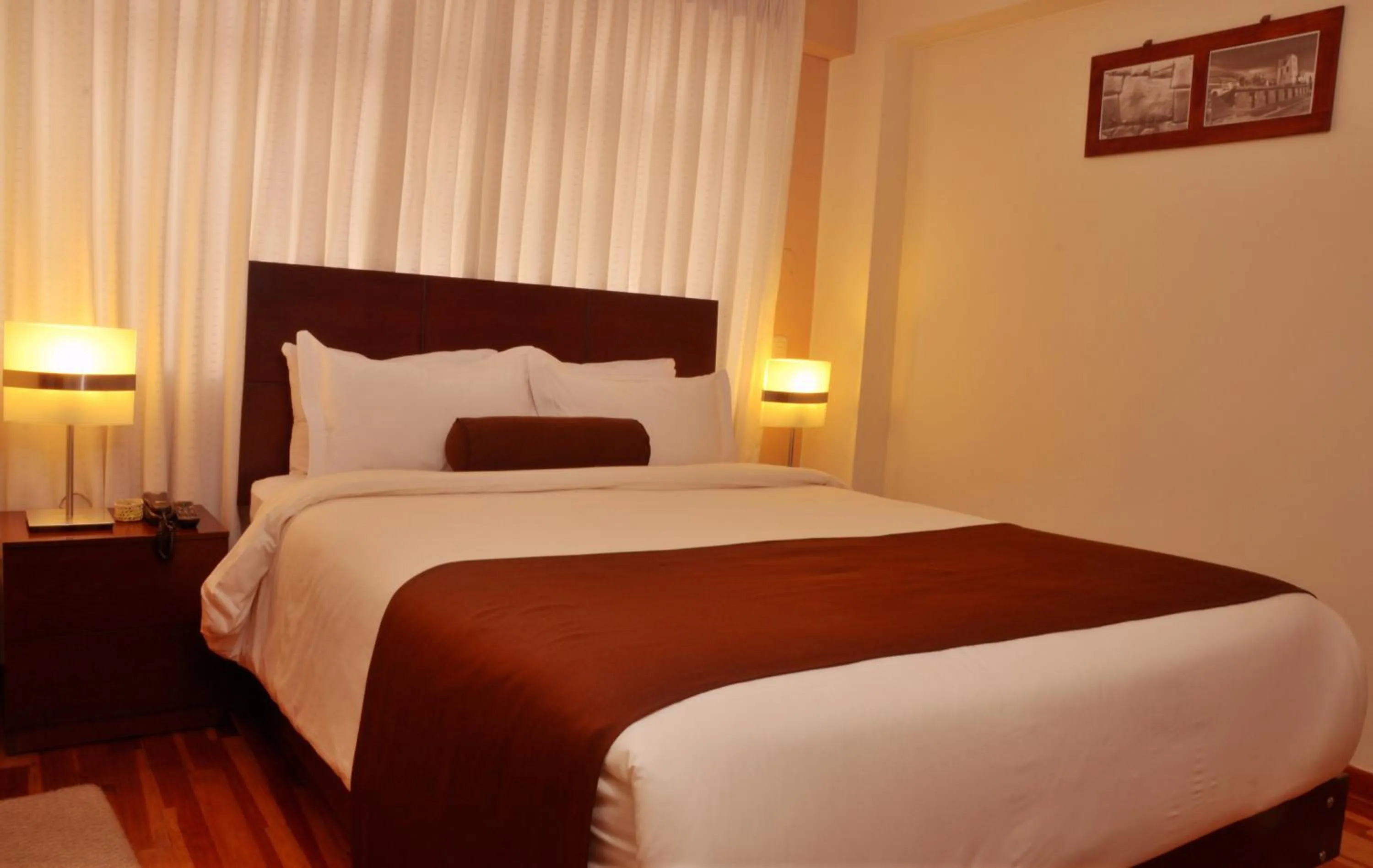 Bed in Kapac Inn Hotel