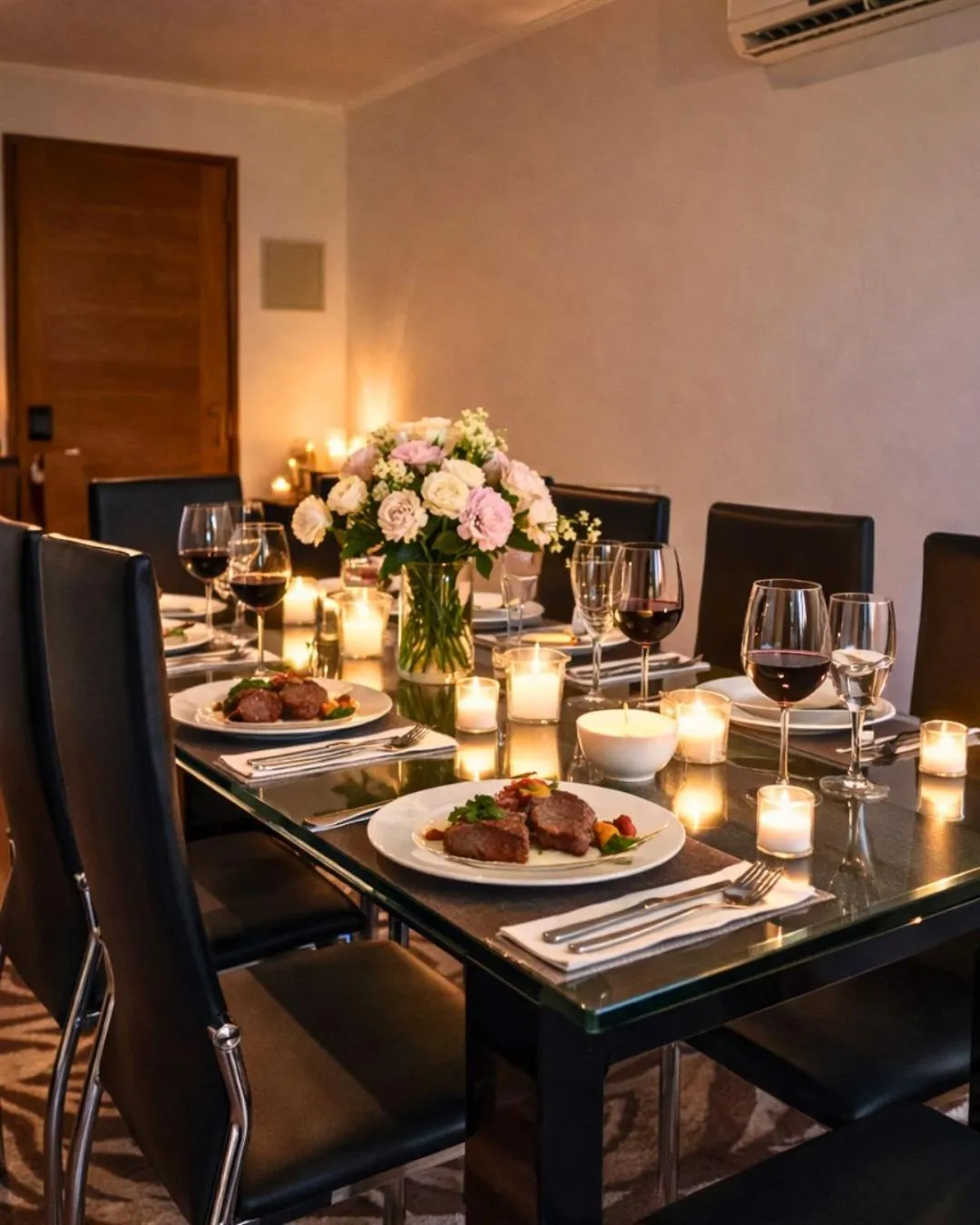 Dining area in Norus Providencia