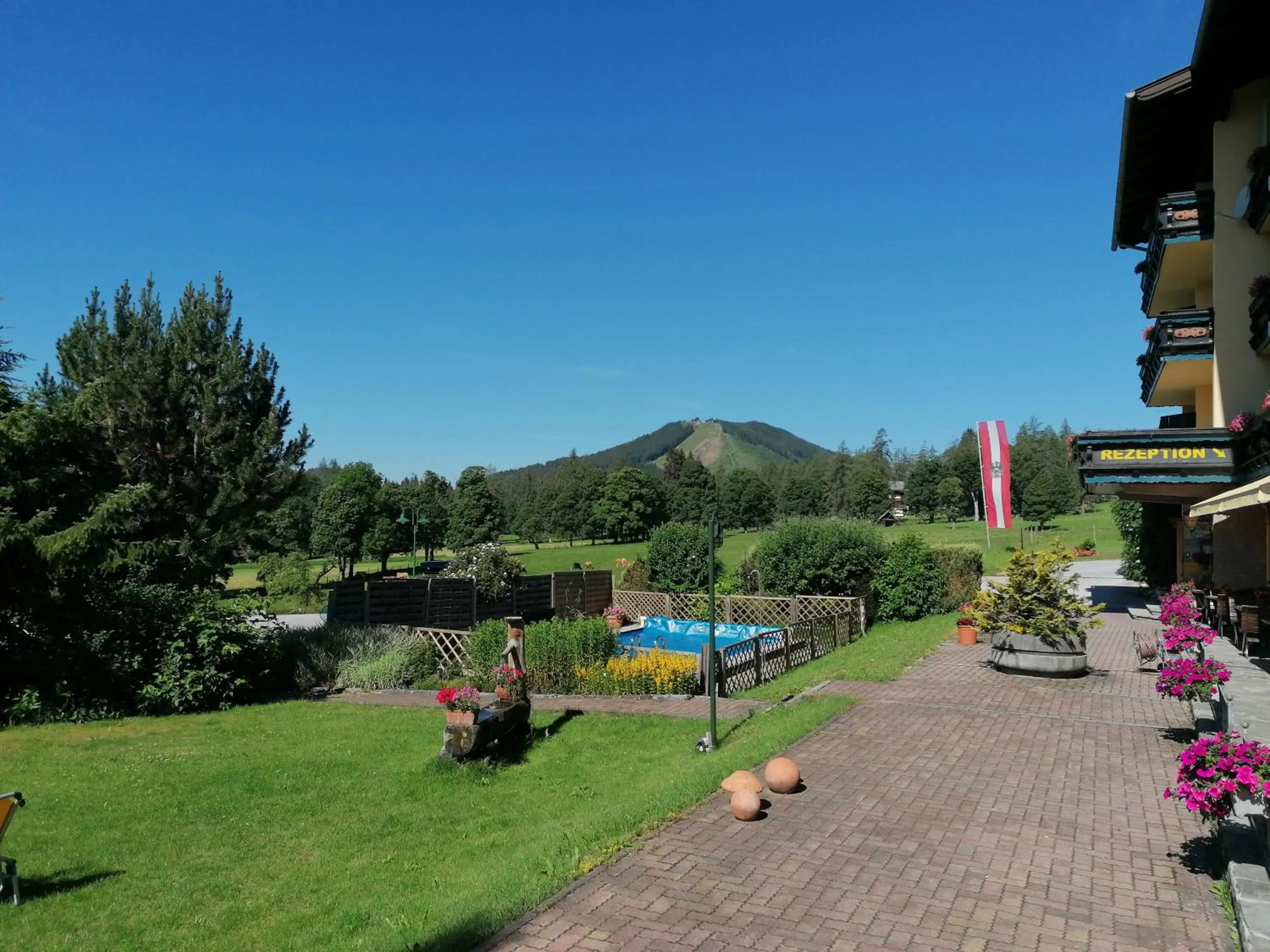 Garden in Ferienhotel Knollhof