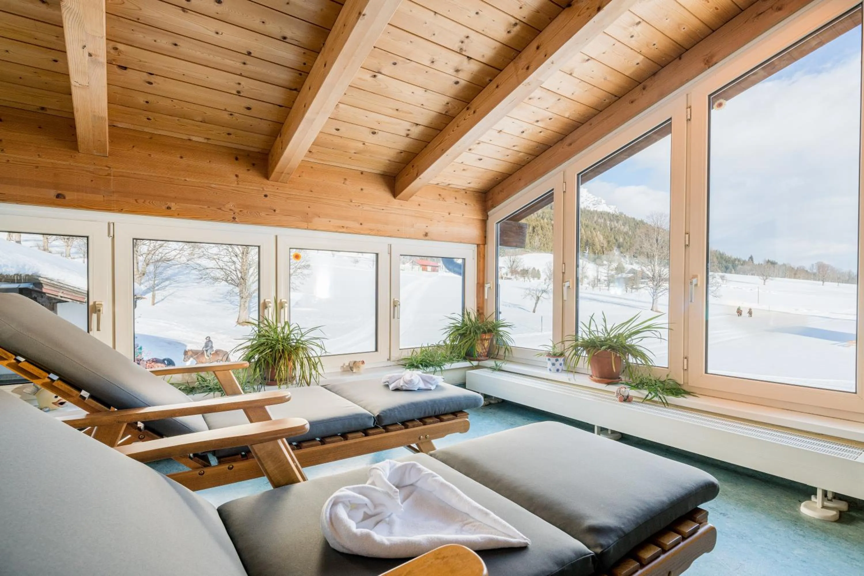 Spa and wellness centre/facilities in Ferienhotel Knollhof