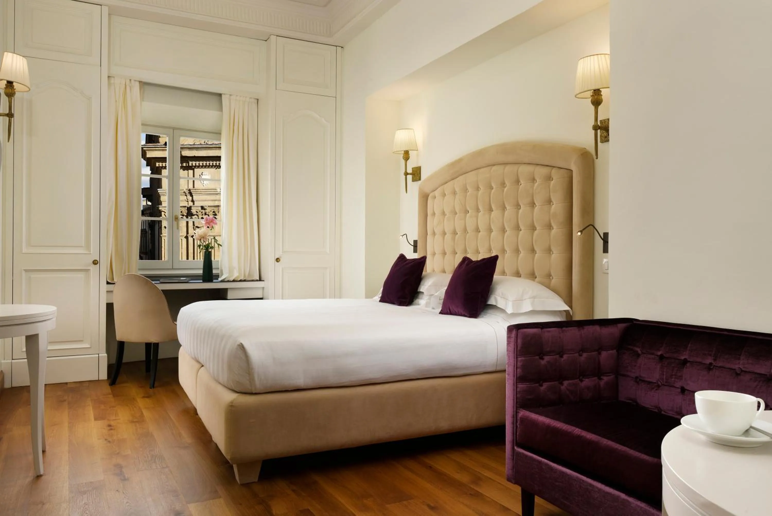 Bedroom, Bed in San Firenze Suites & Spa