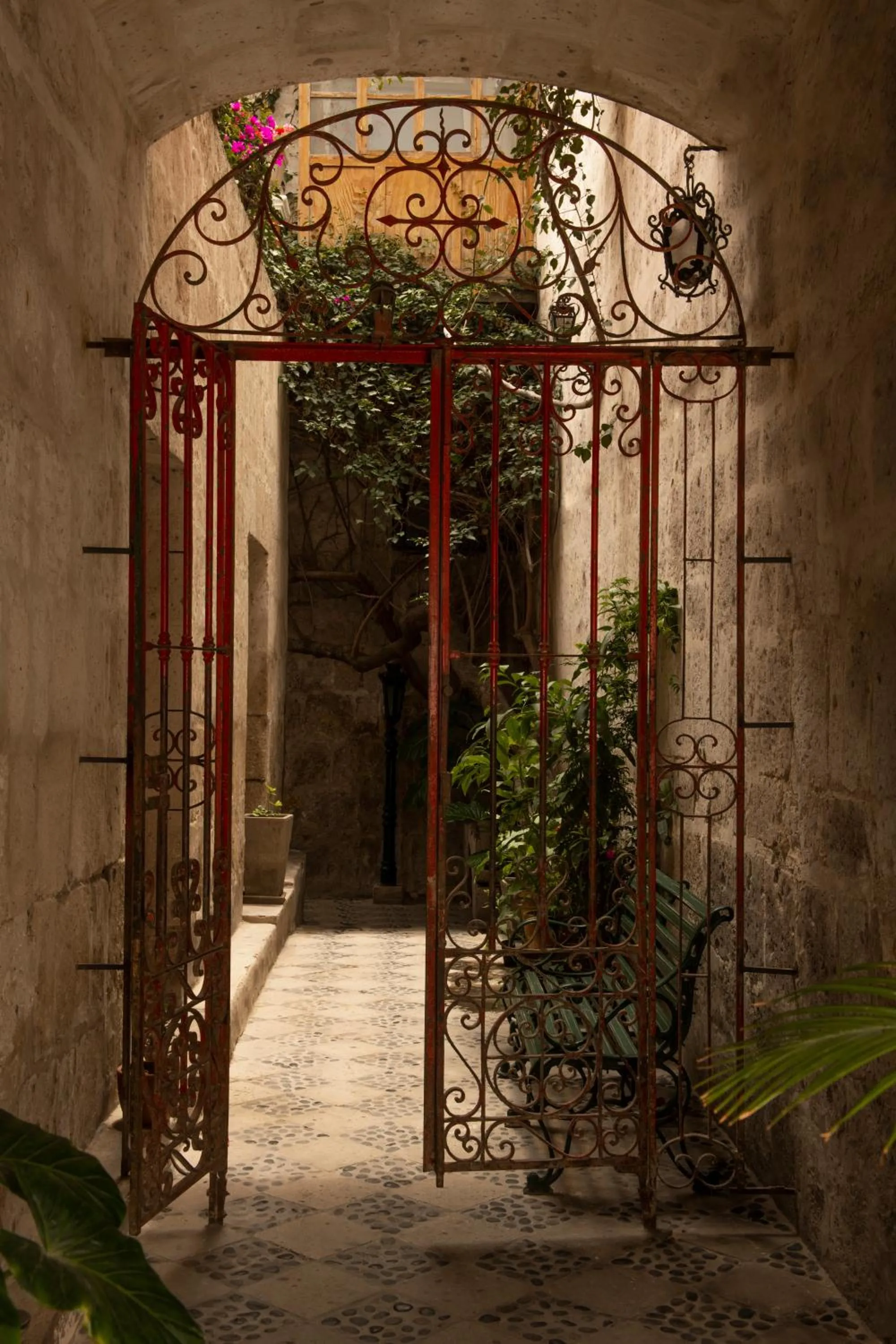 Patio in La Hostería Boutique Hotel