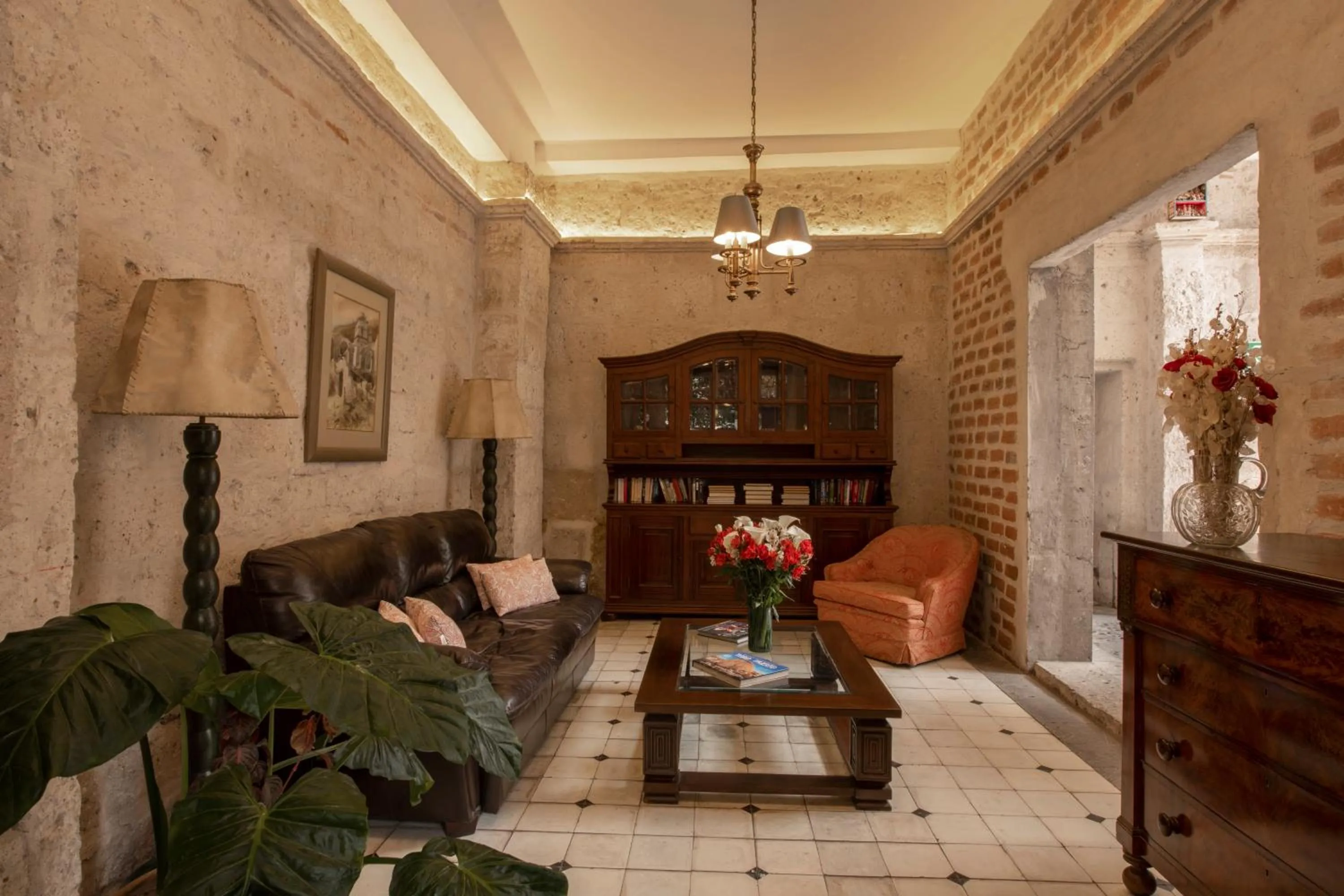 Living room in La Hostería Boutique Hotel