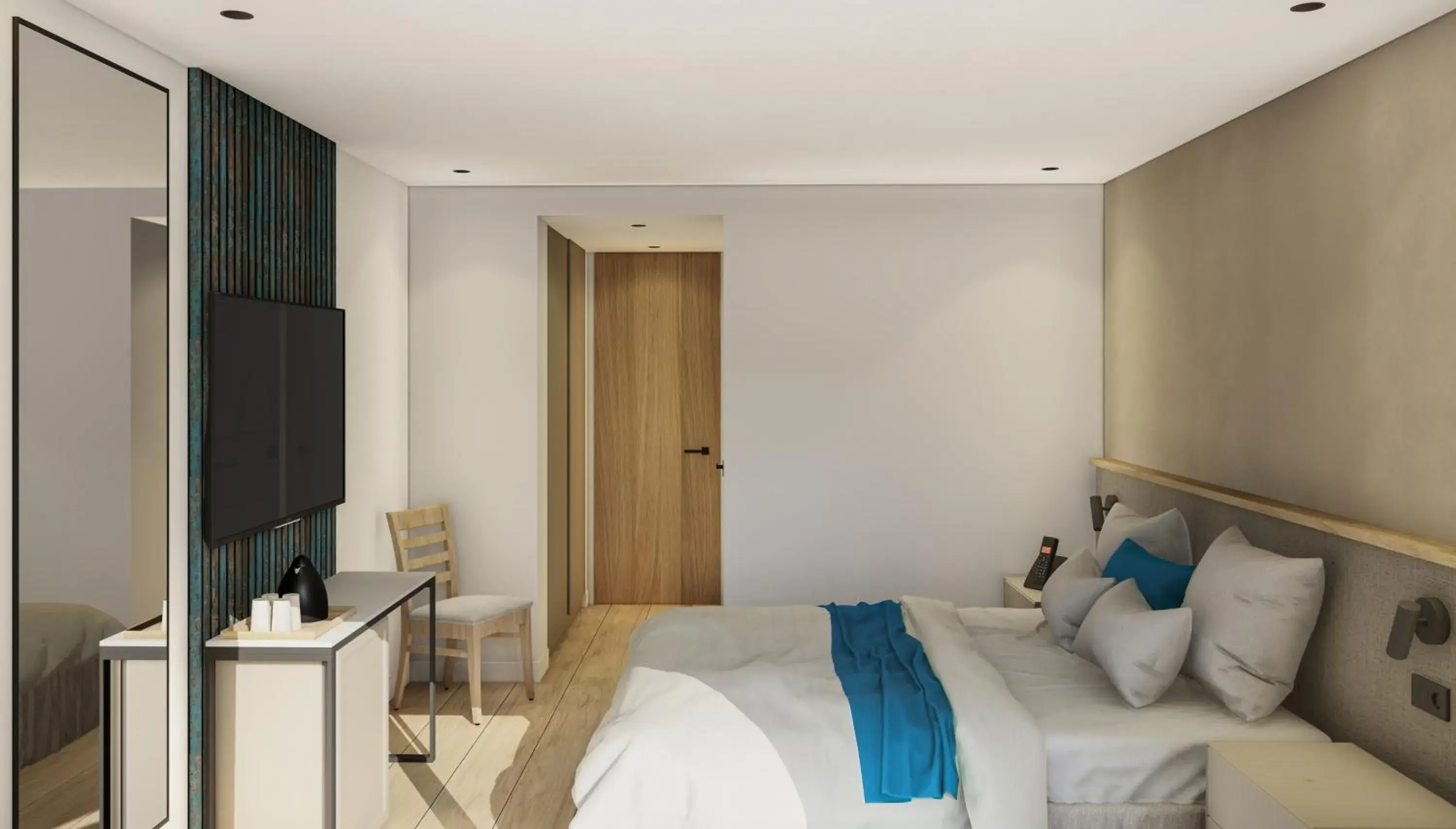 Twin Room with Sea View in Universal Hotel Romantica Twin Room with Sea View in Universal Hotel Romantica