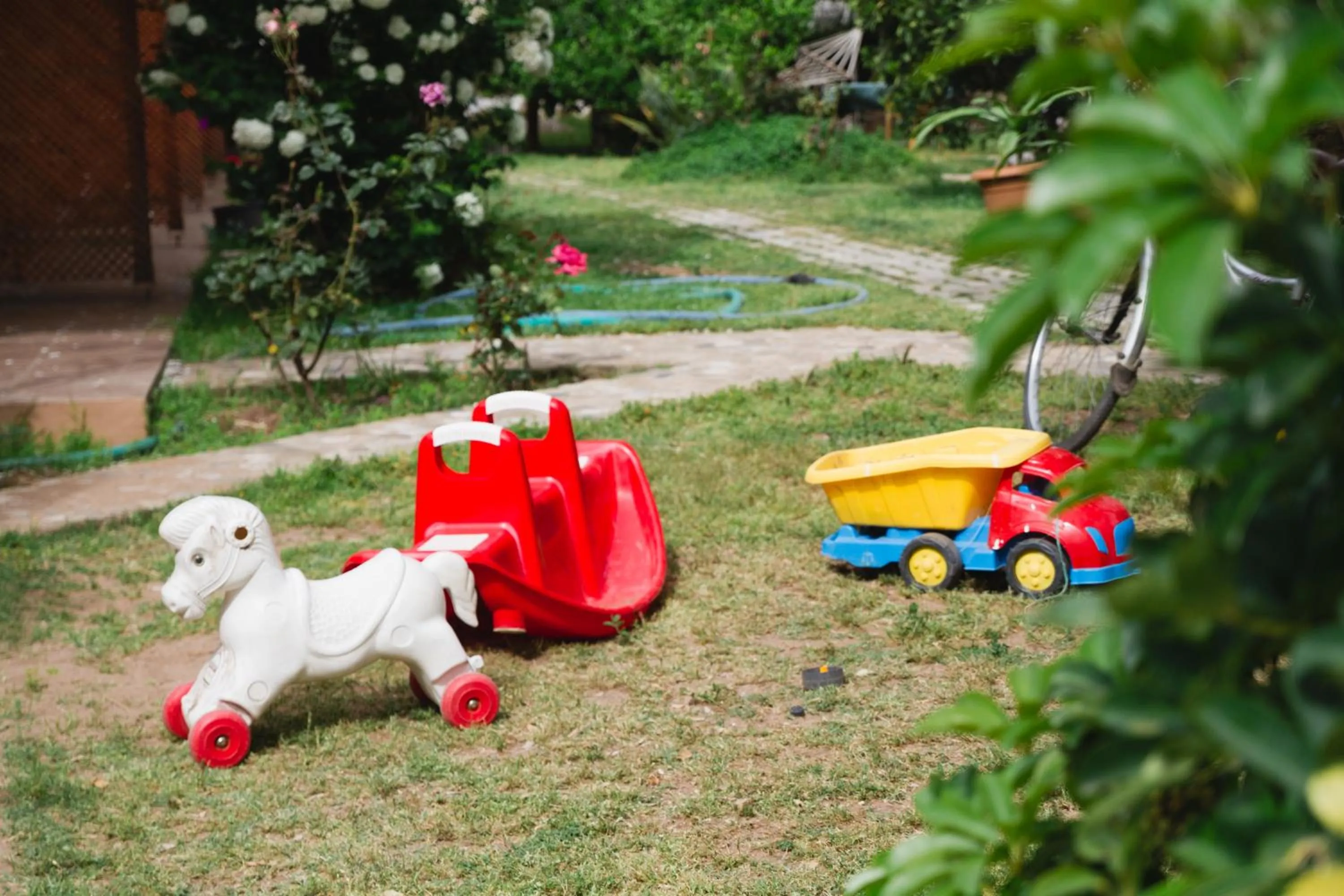 Children play ground in Village Garden Pansiyon
