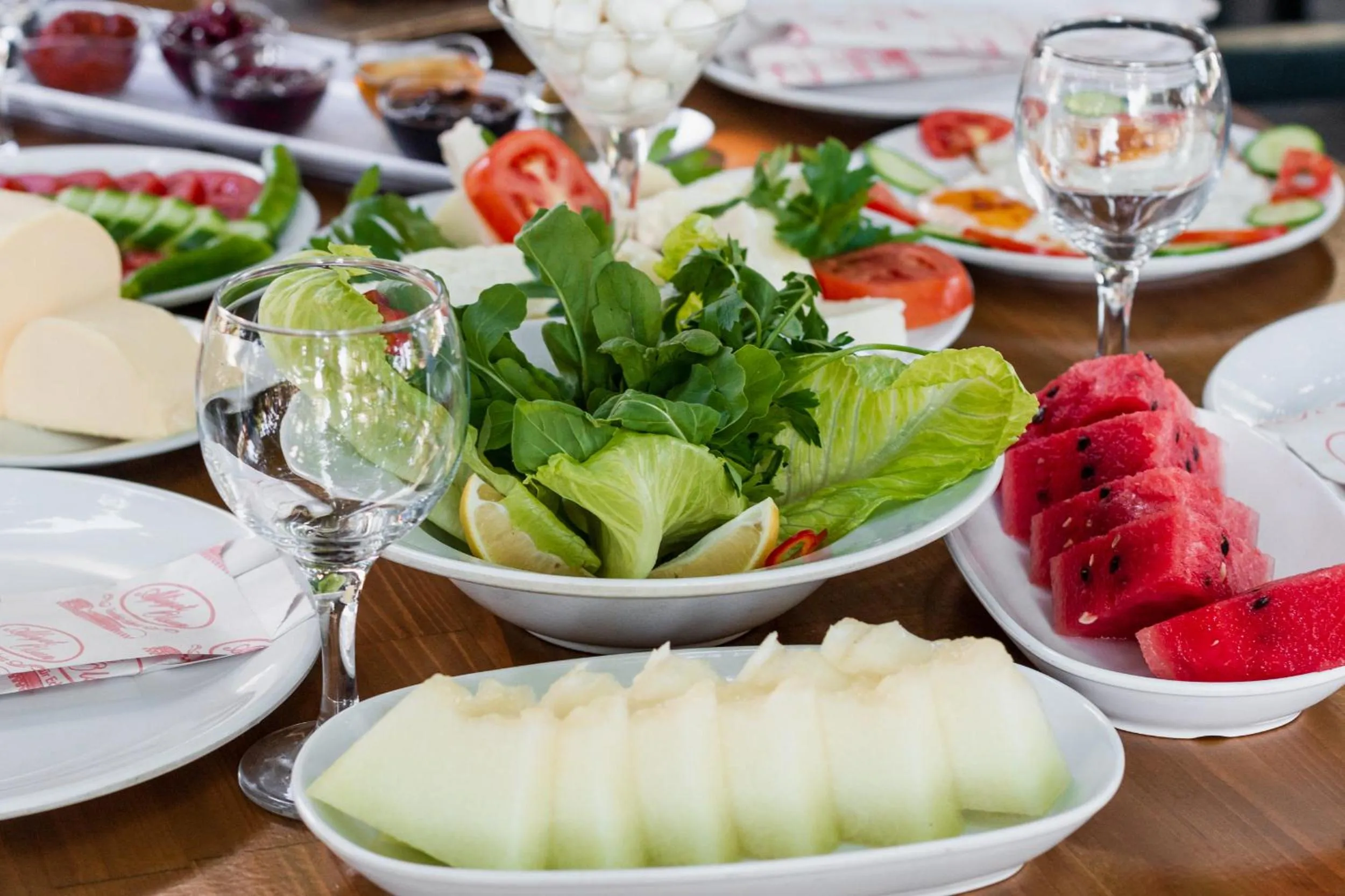 Breakfast in Village Garden Pansiyon