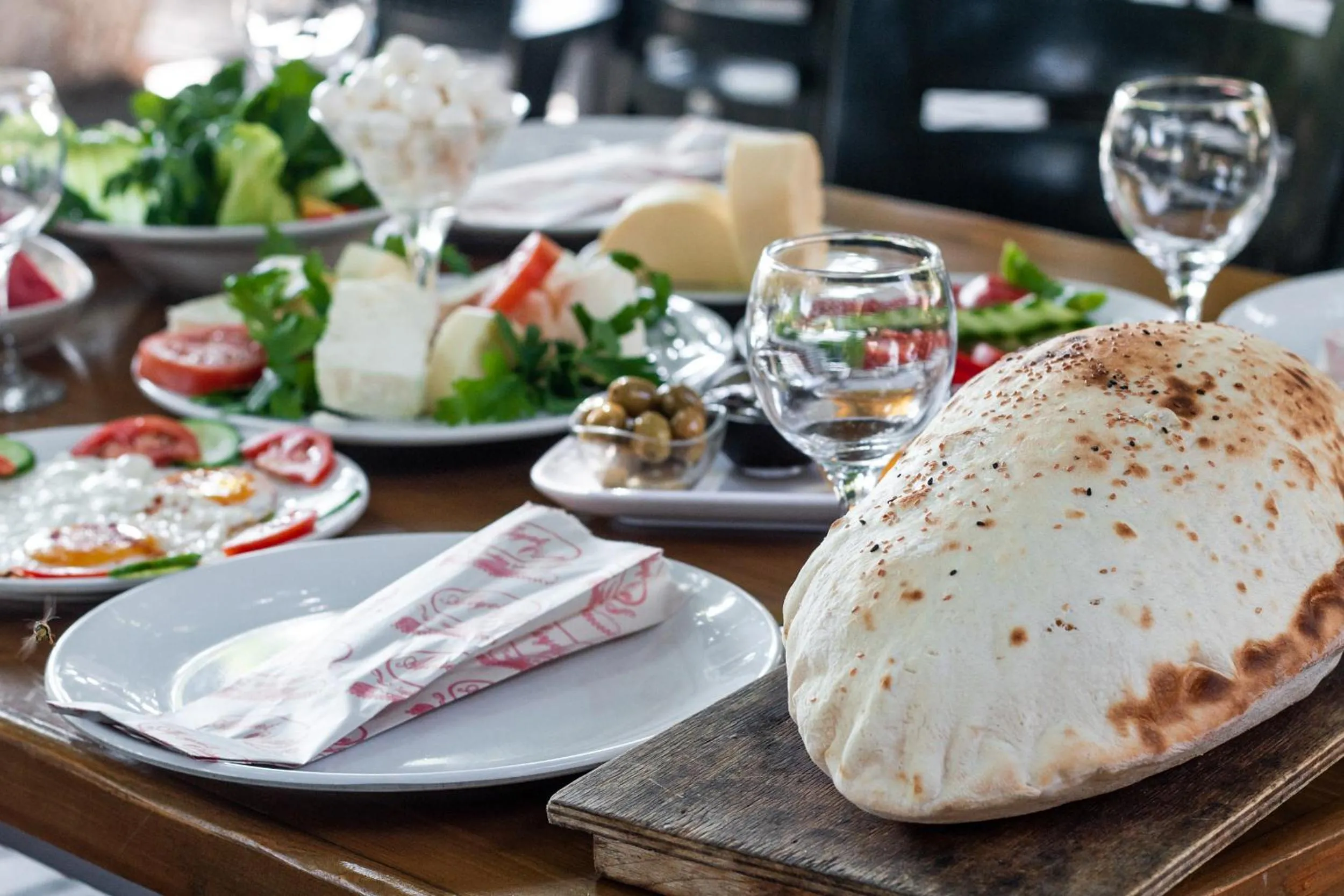 Breakfast in Village Garden Pansiyon