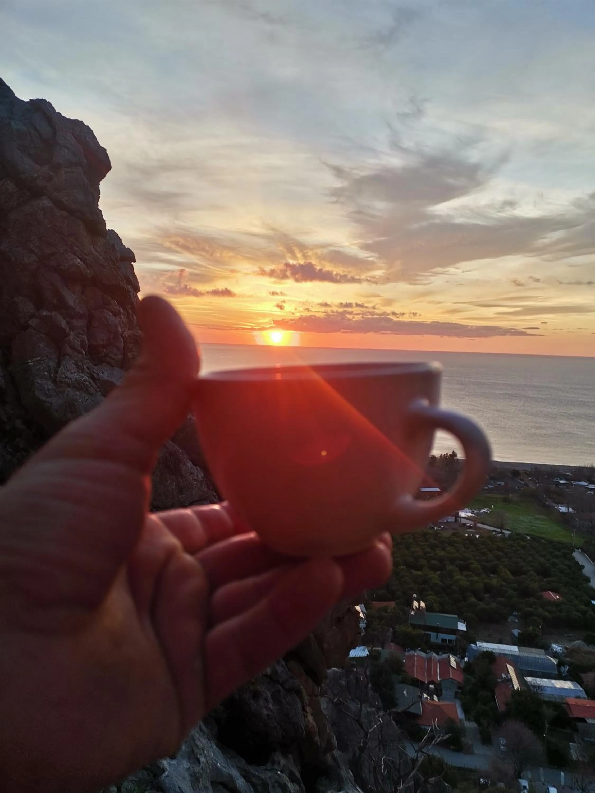 Sunrise in Village Garden Pansiyon