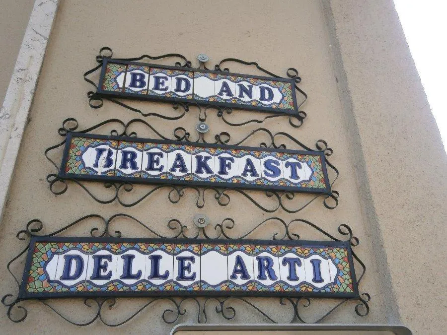 Decorative detail in B&B delle Arti