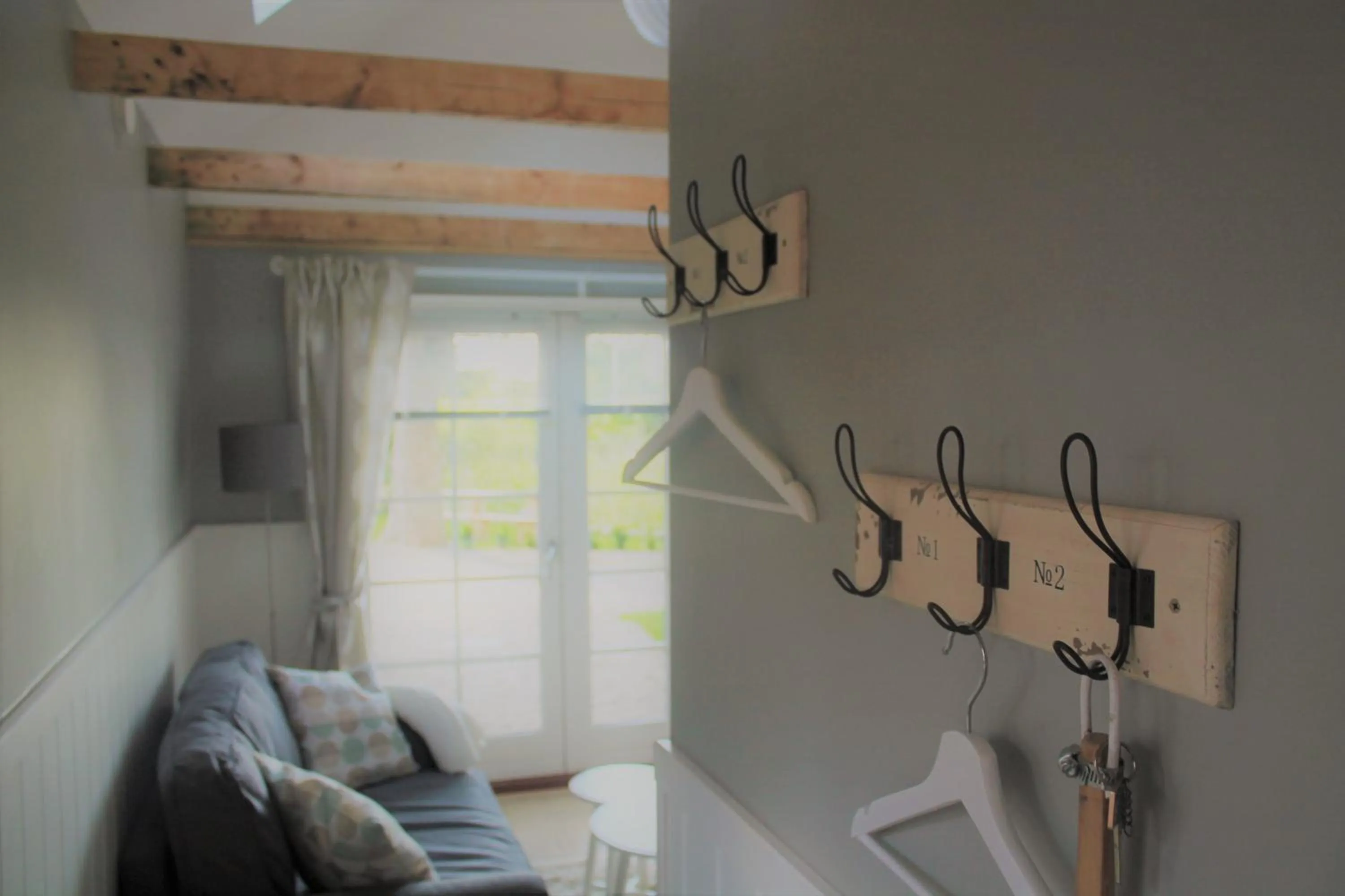 Seating area in Jungshoved Præstegård B&B