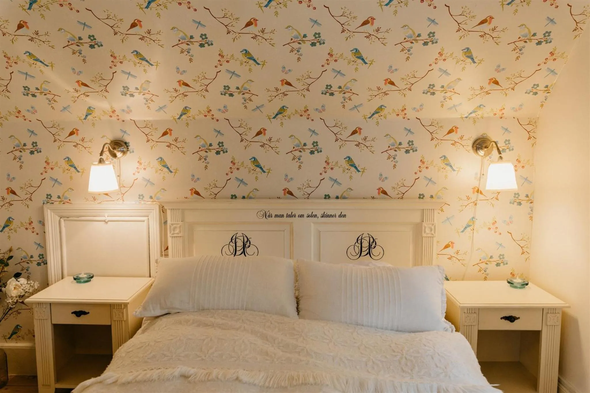 Bed in Jungshoved Præstegård B&B