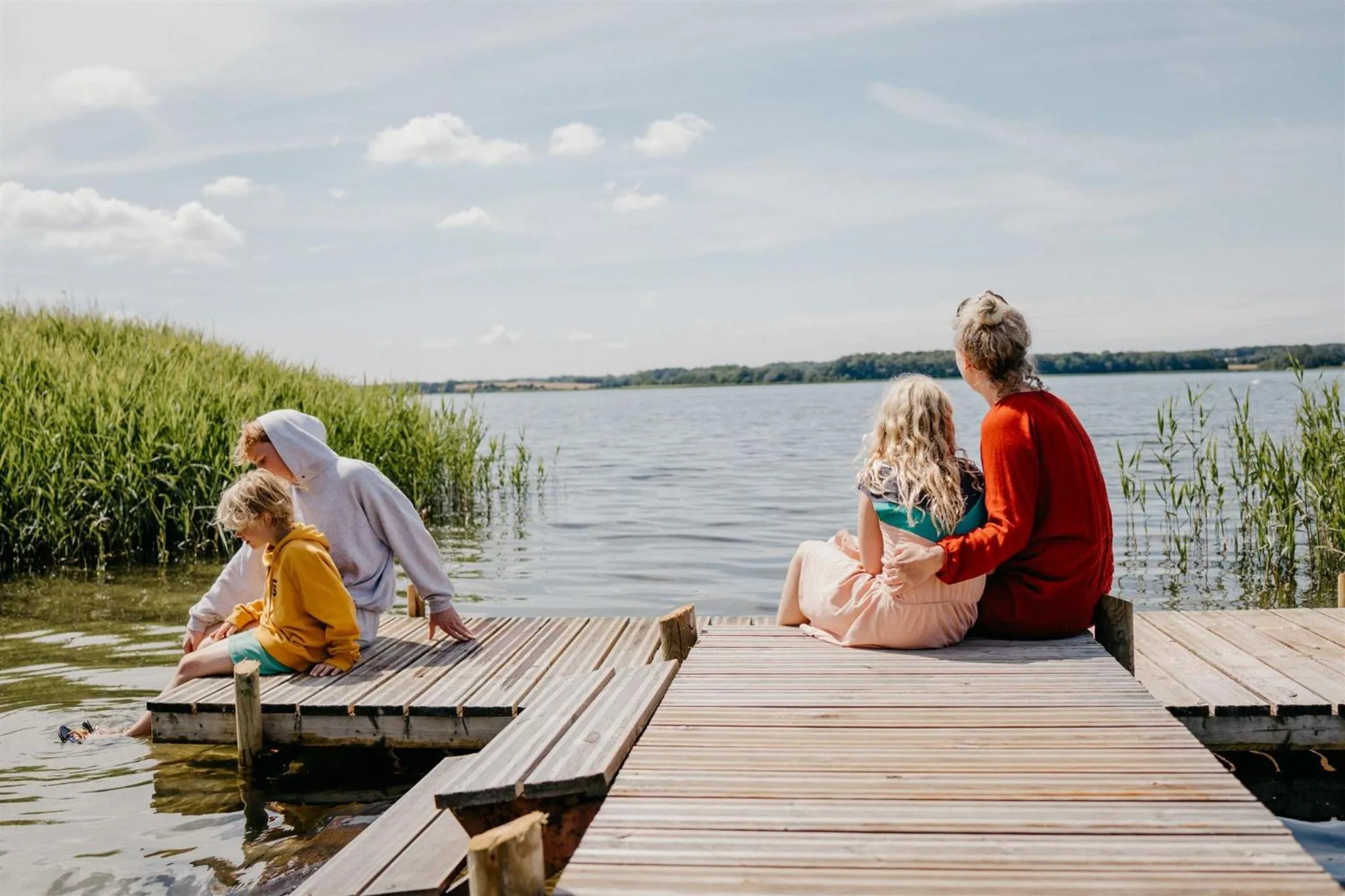 Beach in Jungshoved Præstegård B&B