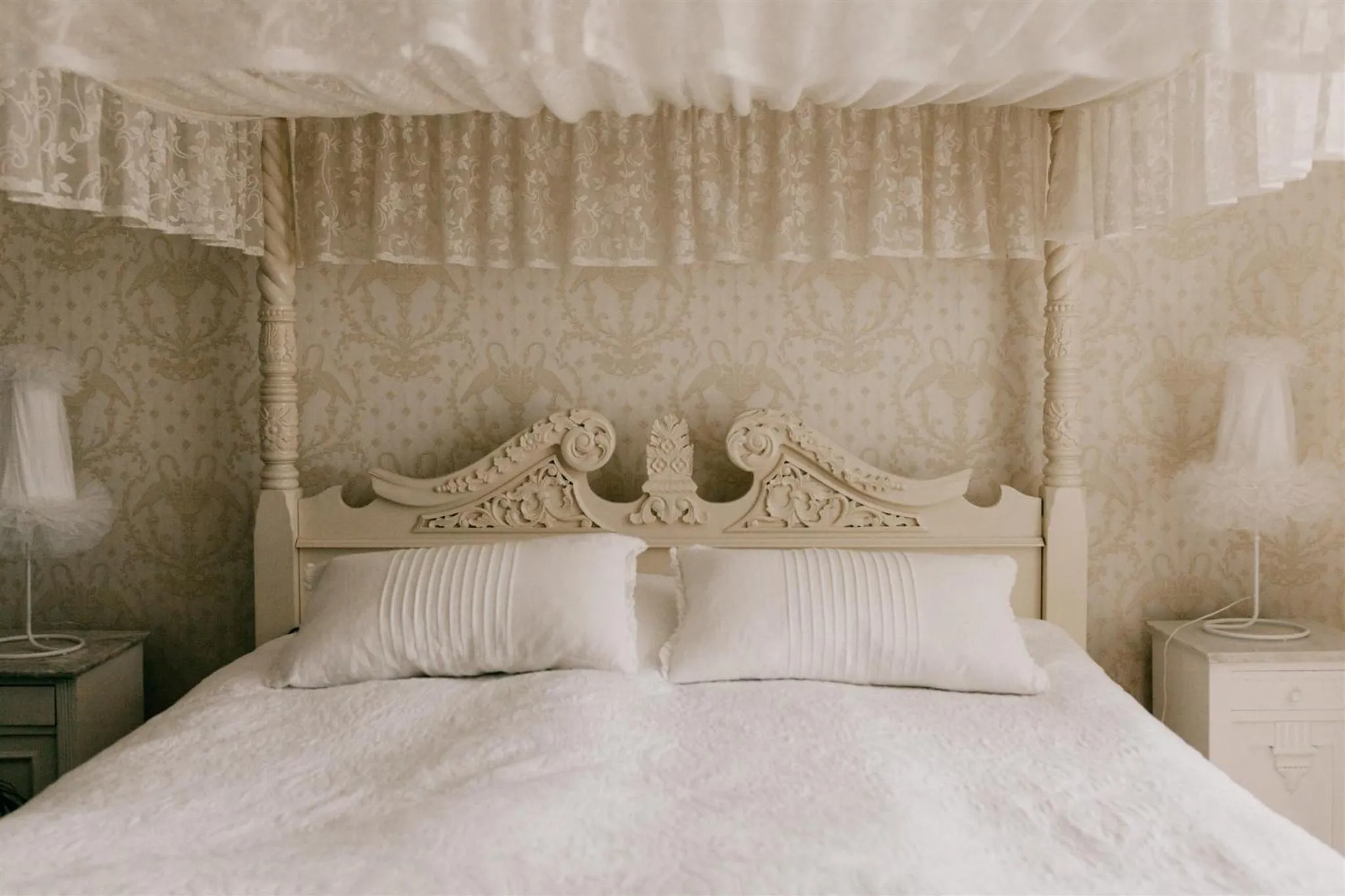 Bed in Jungshoved Præstegård B&B