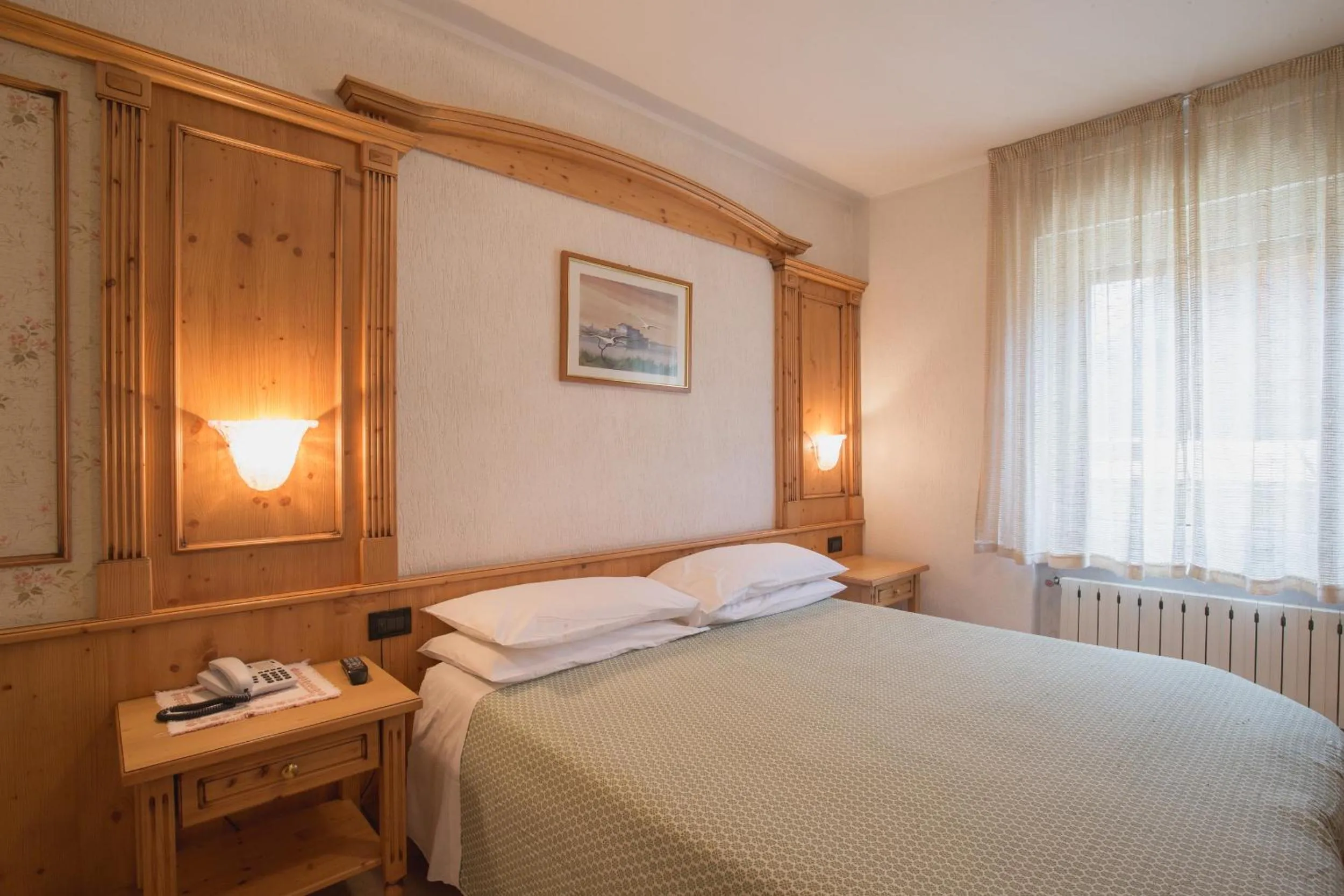 Bedroom, Bed in Hotel Centrale