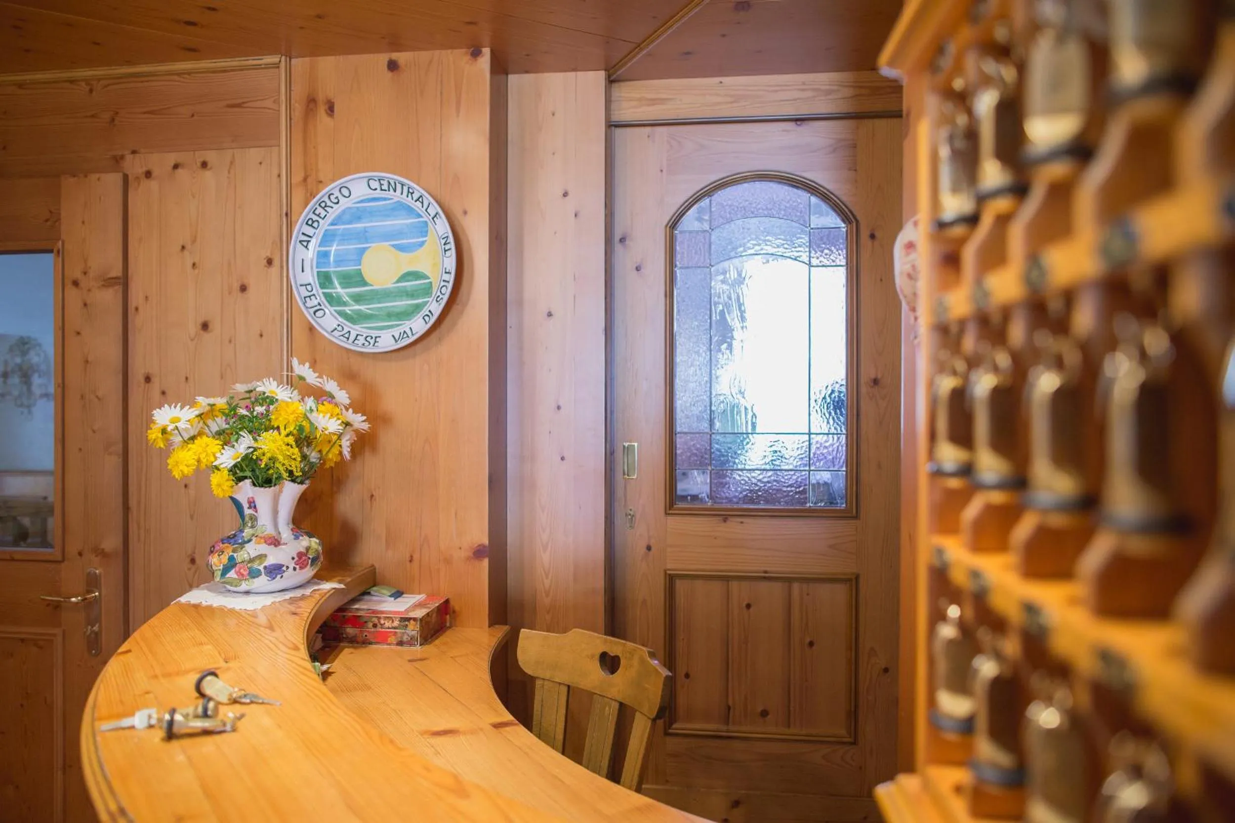 Lobby or reception in Hotel Centrale