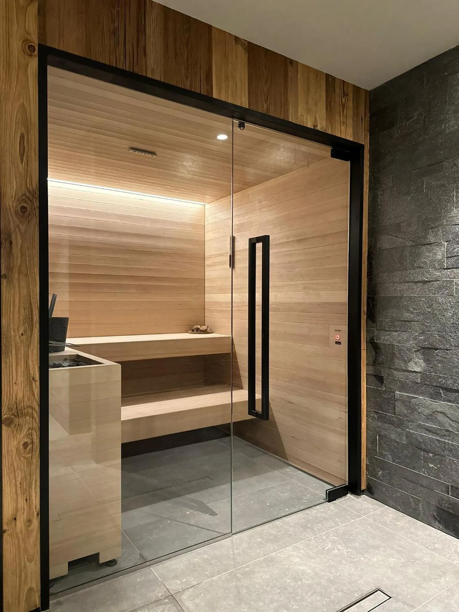 Sauna in Hotel Centrale